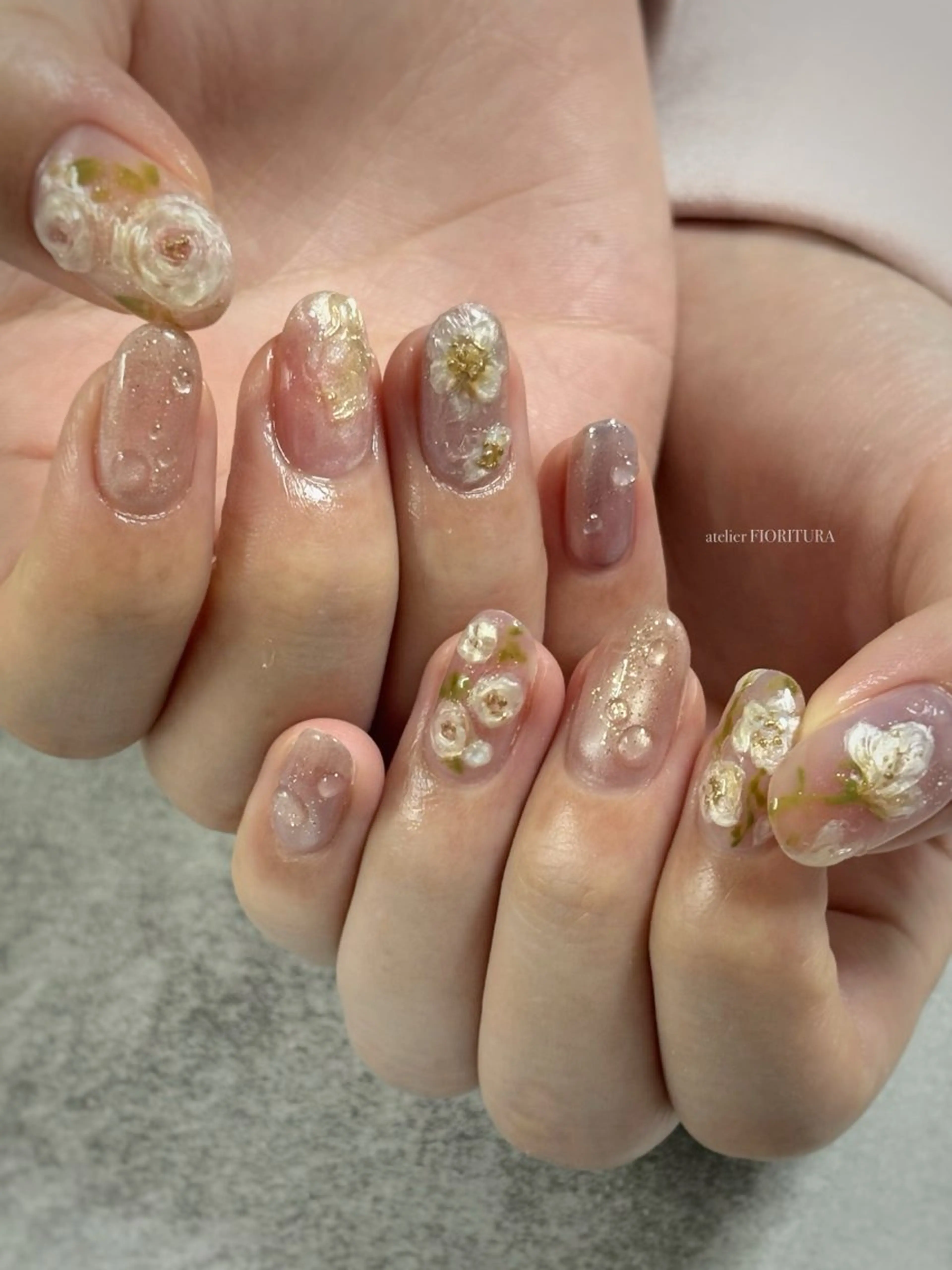 ネイル ハンドネイル FIORITURA Maikoのネイルデザイン