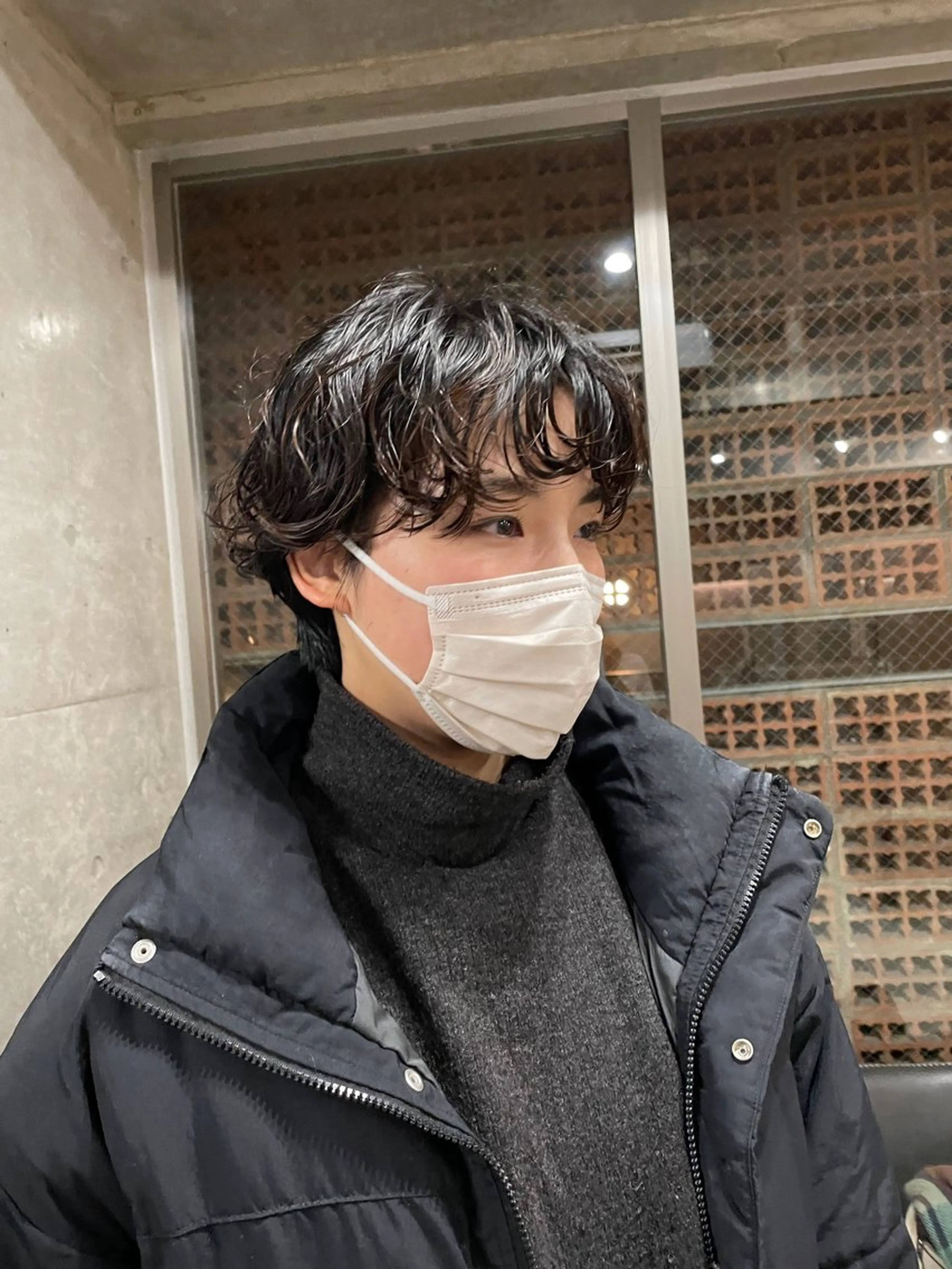 ショート カラー パーマ カット ヘアカラー トリートメント 表参道🌿赤み消し カラー/チナツのヘアスタイル