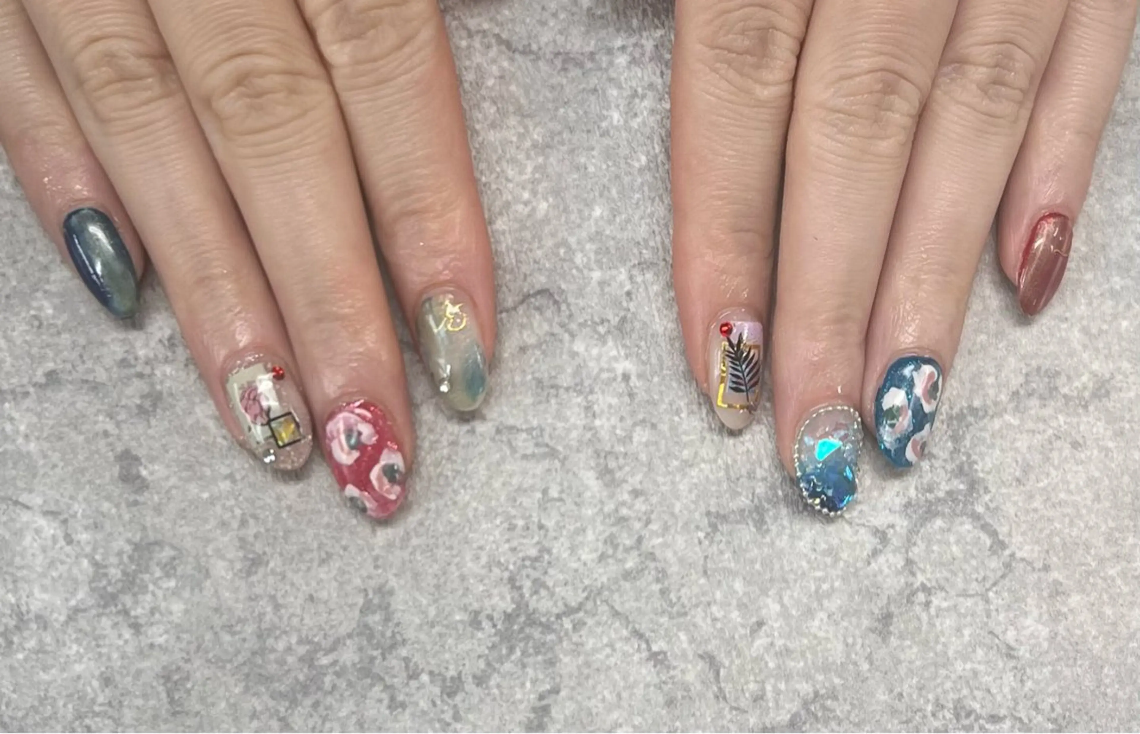 メンズ ネイル 222Nail [稲田さやか]のネイルデザイン