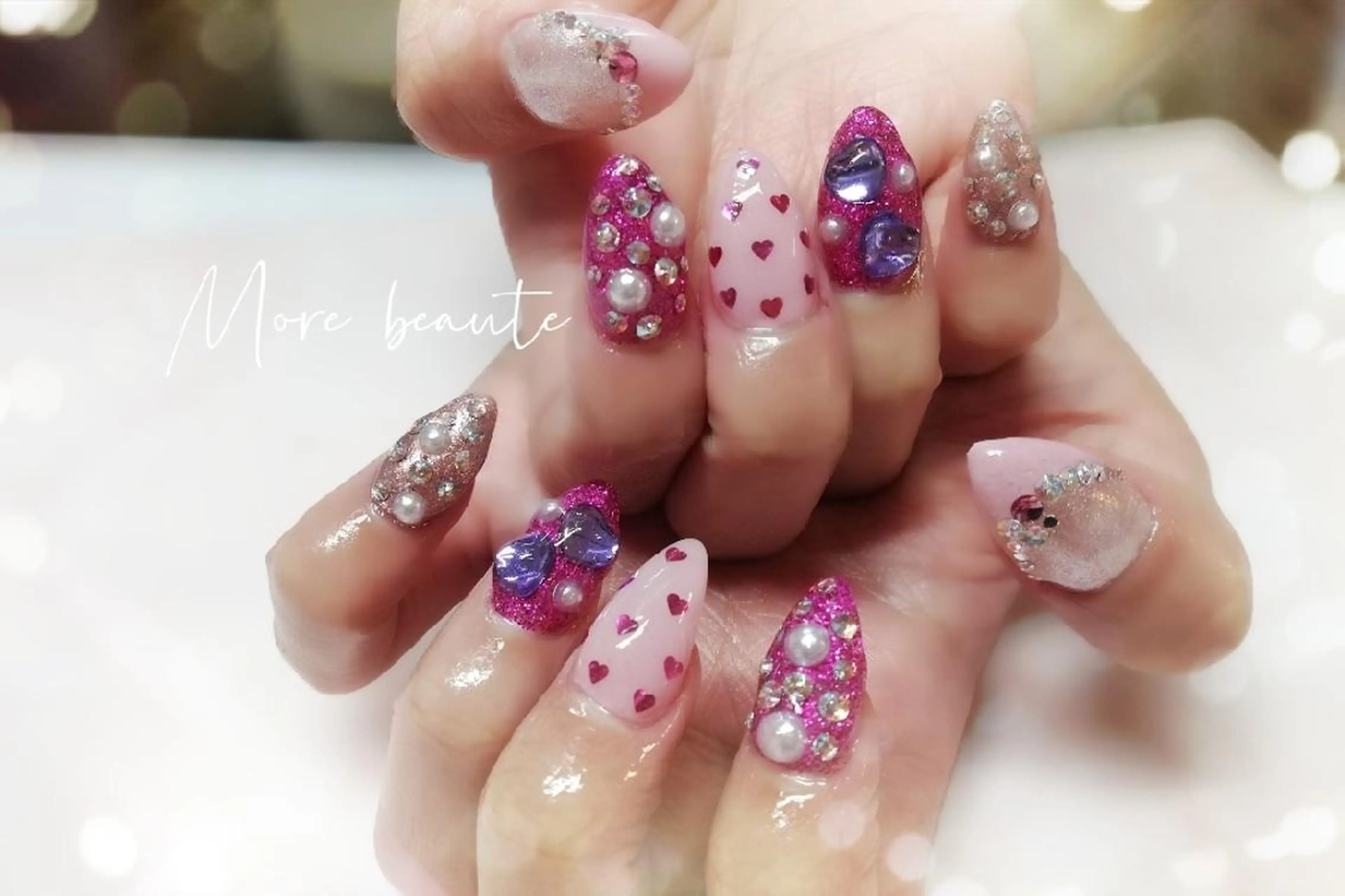ネイル ハンドネイル I LOVE ME NAIL.｡.:*♡のネイルデザイン