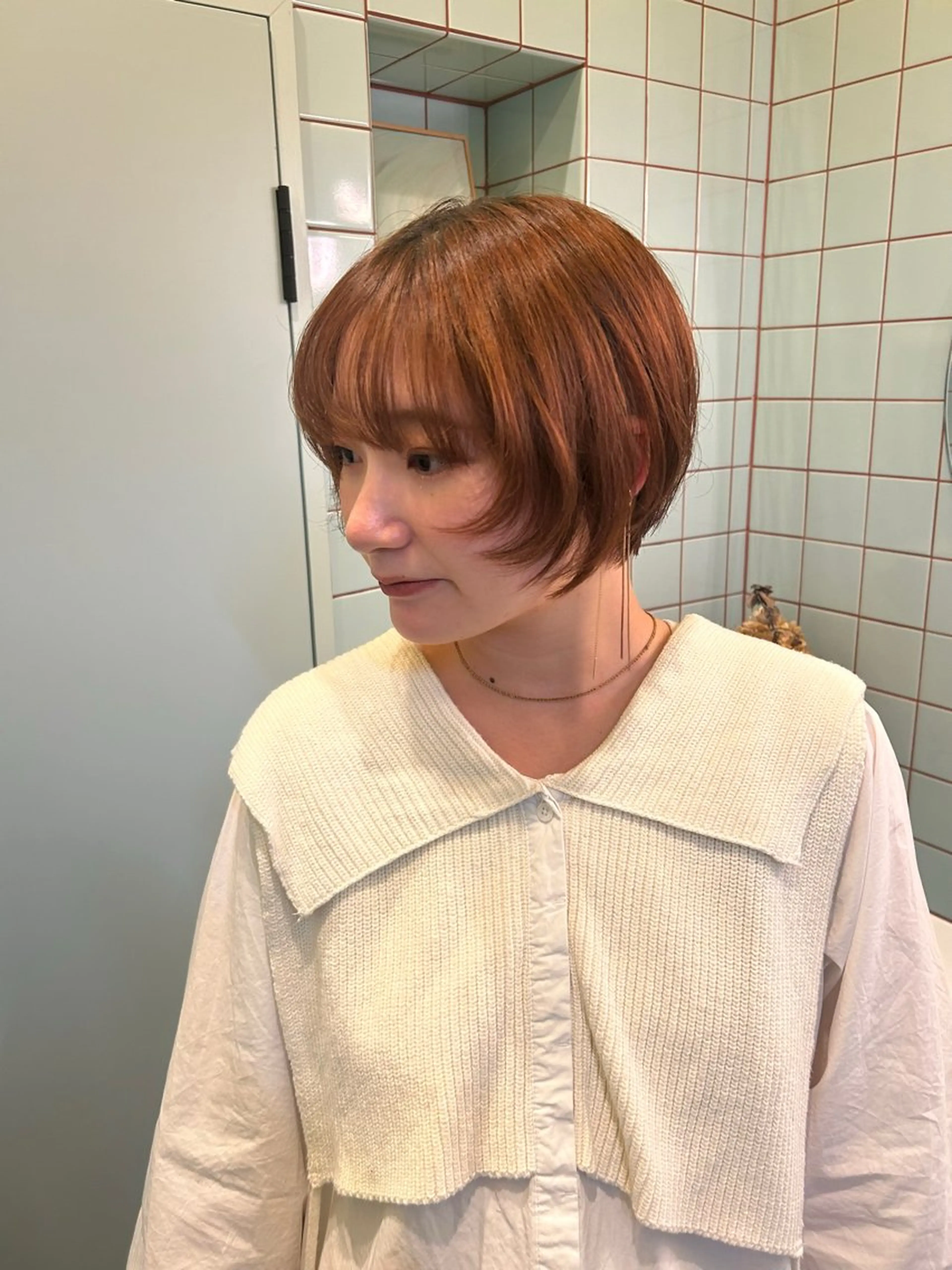 ショート KIZUKI所属・yara reinのヘアスタイル