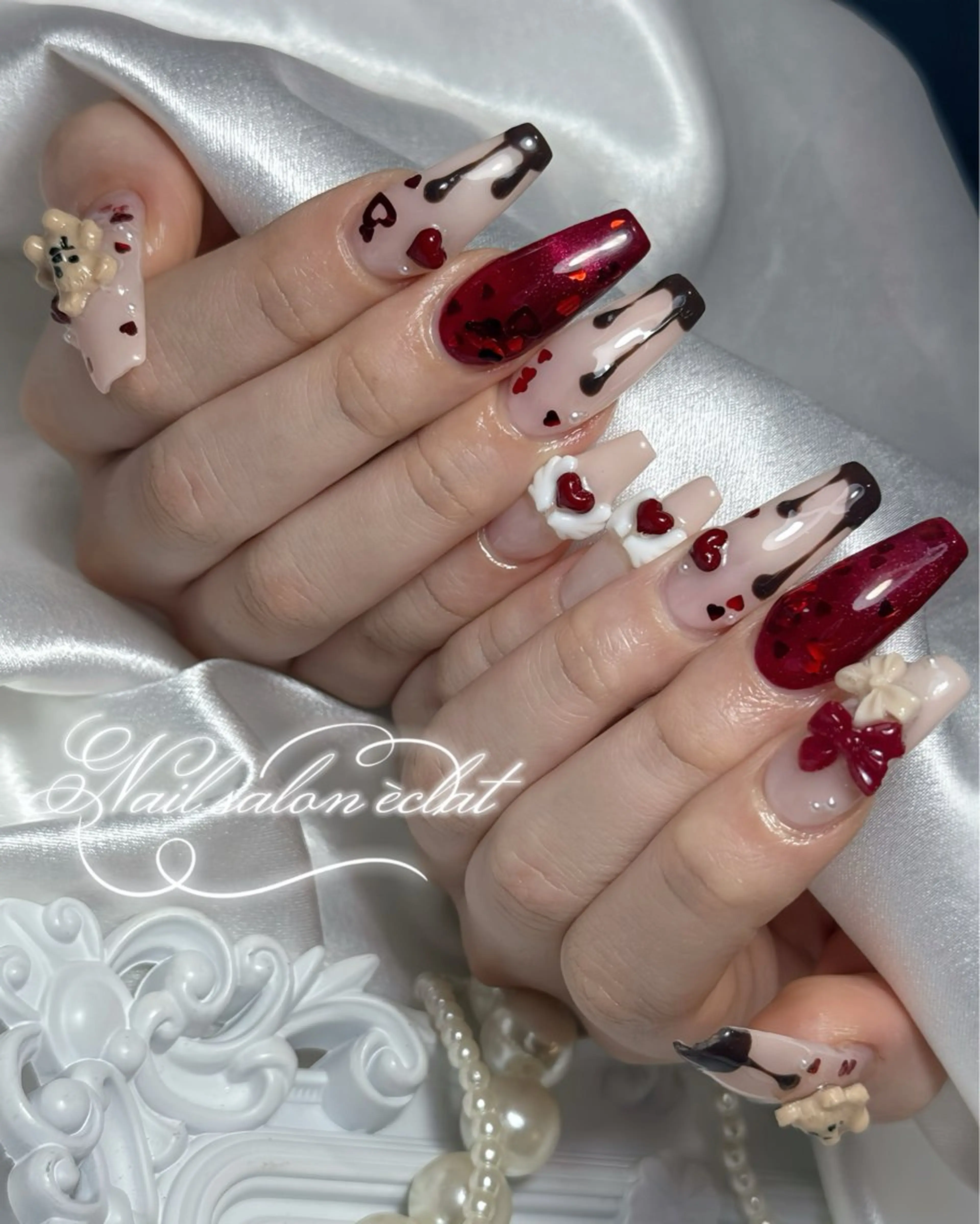 ネイル ハンドネイル éclat ⸝꙳.⋆ 栄｜矢場町のネイルデザイン