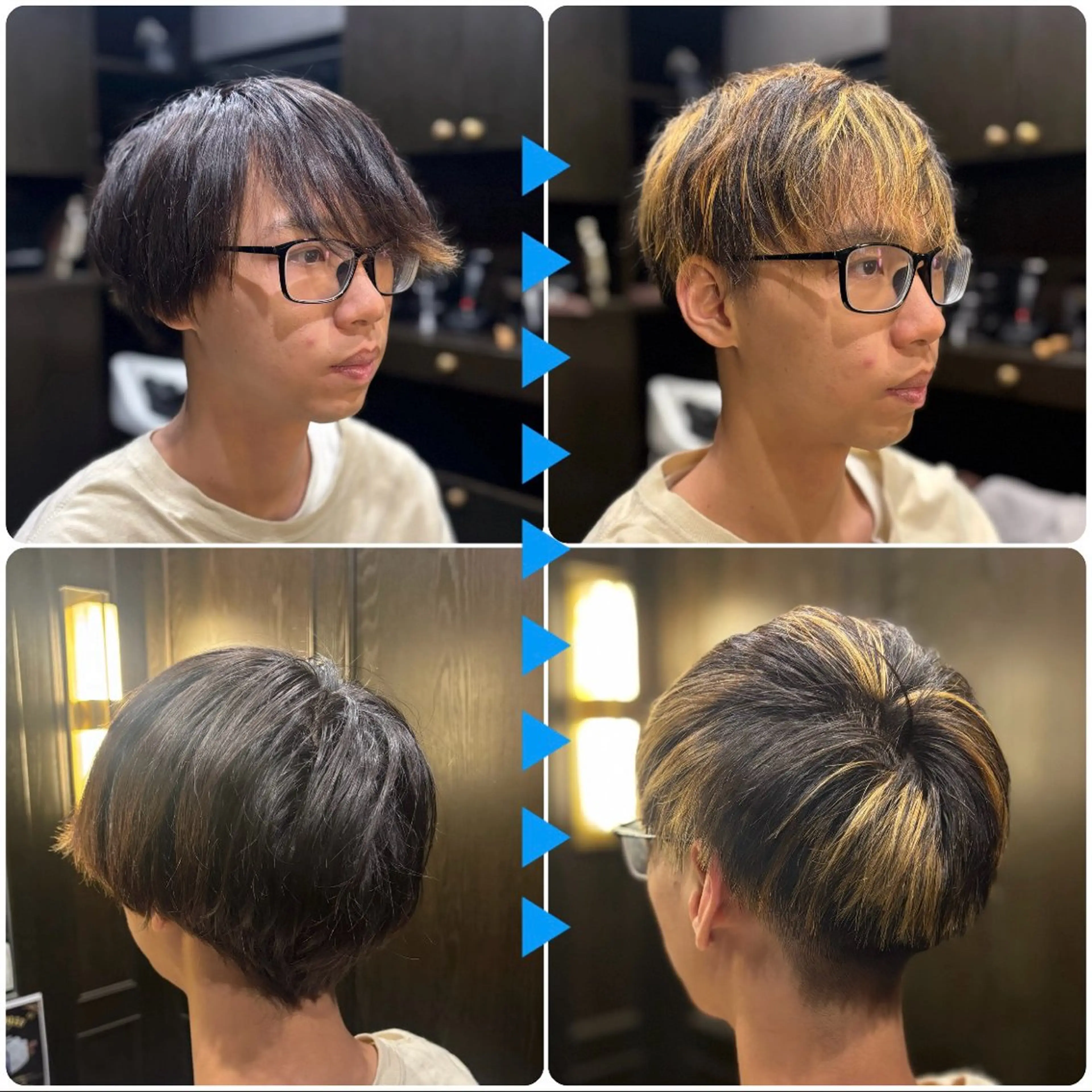 カラー メンズ カット ヘアカラー ヘアセット 池田 湧／IKEDA YUのヘアスタイル