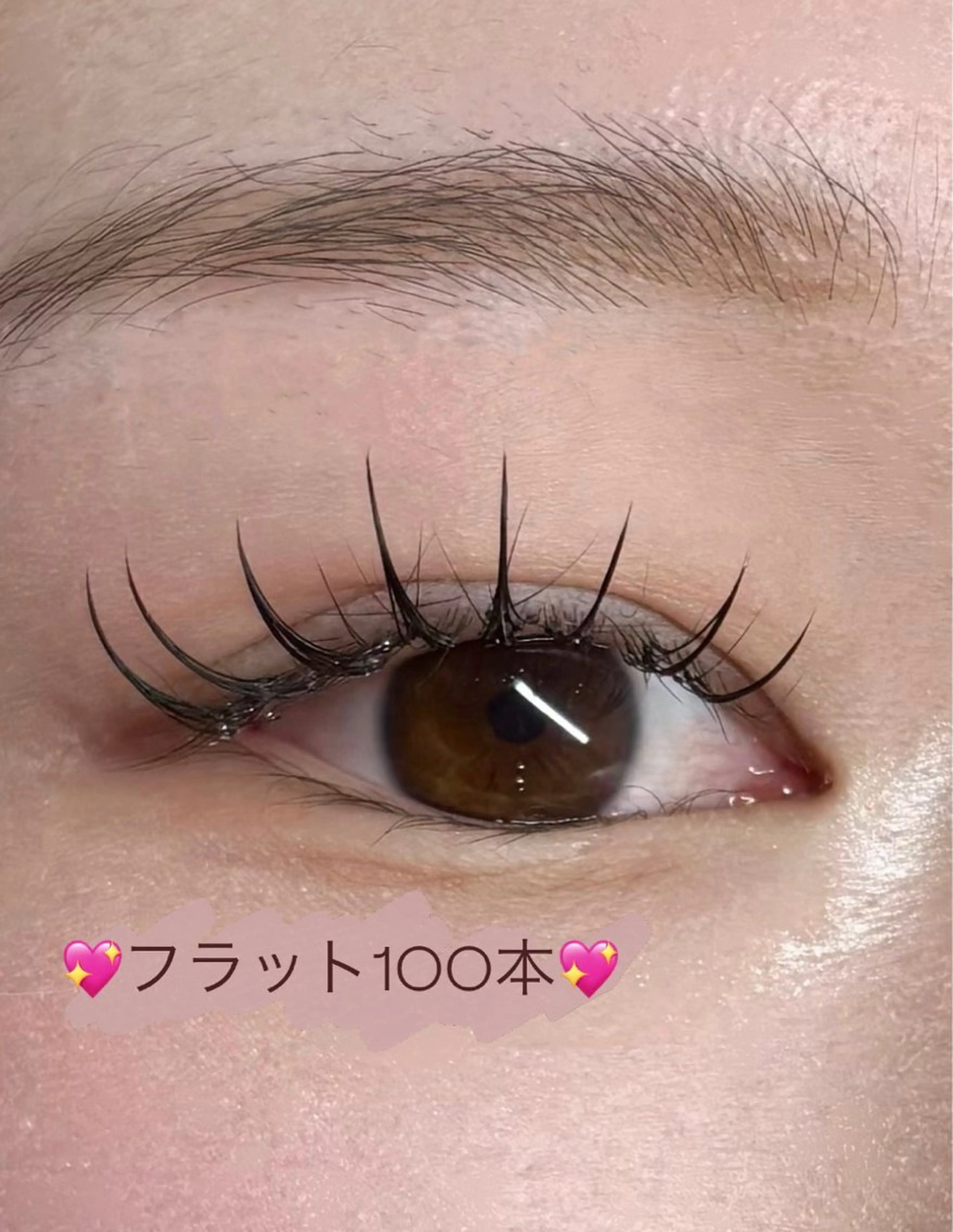 マツエク・マツパ フラットラッシュ マツエク BUNNYEYES SUZUのマツエク・マツパデザイン