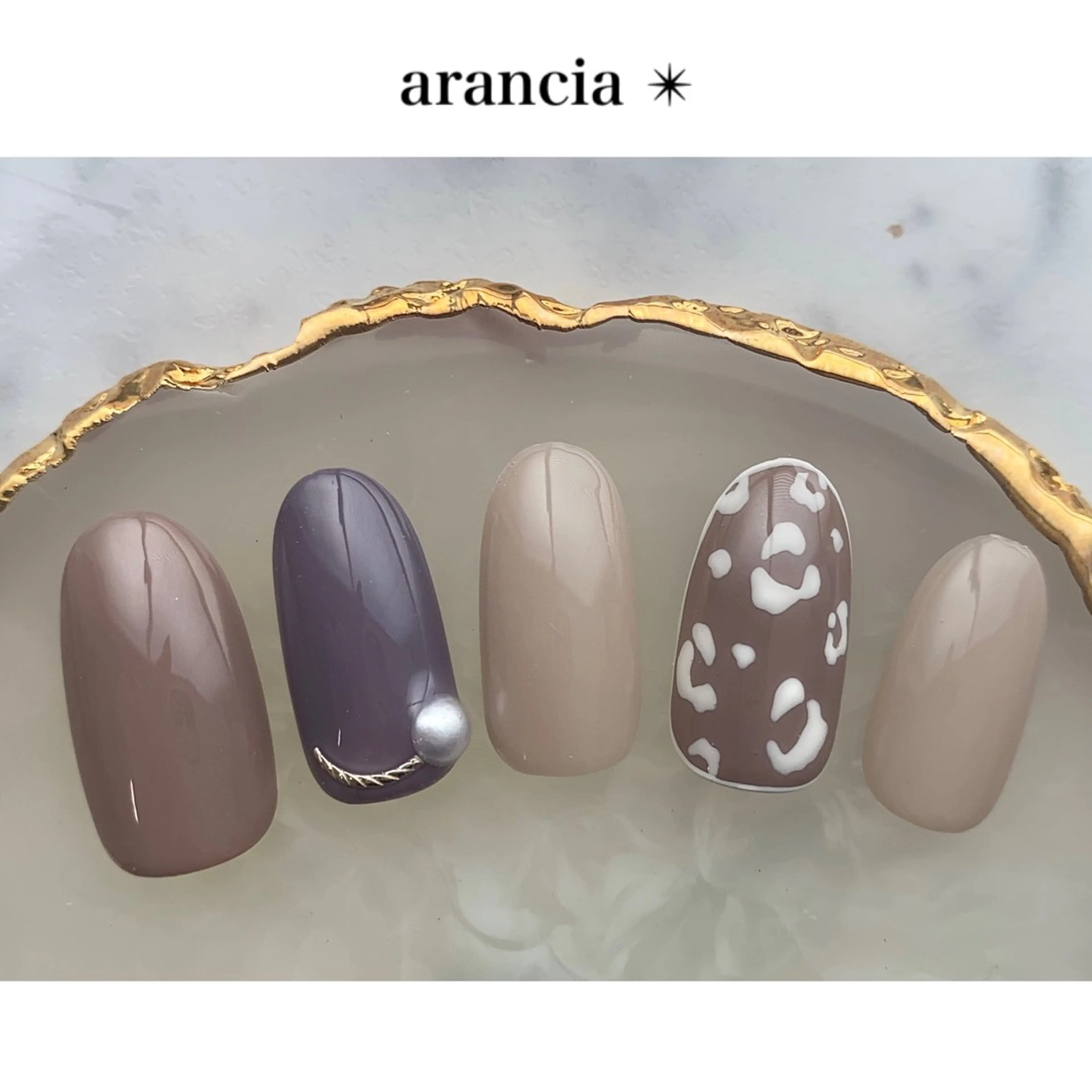 ネイル ハンドネイル arancia /moeのネイルデザイン