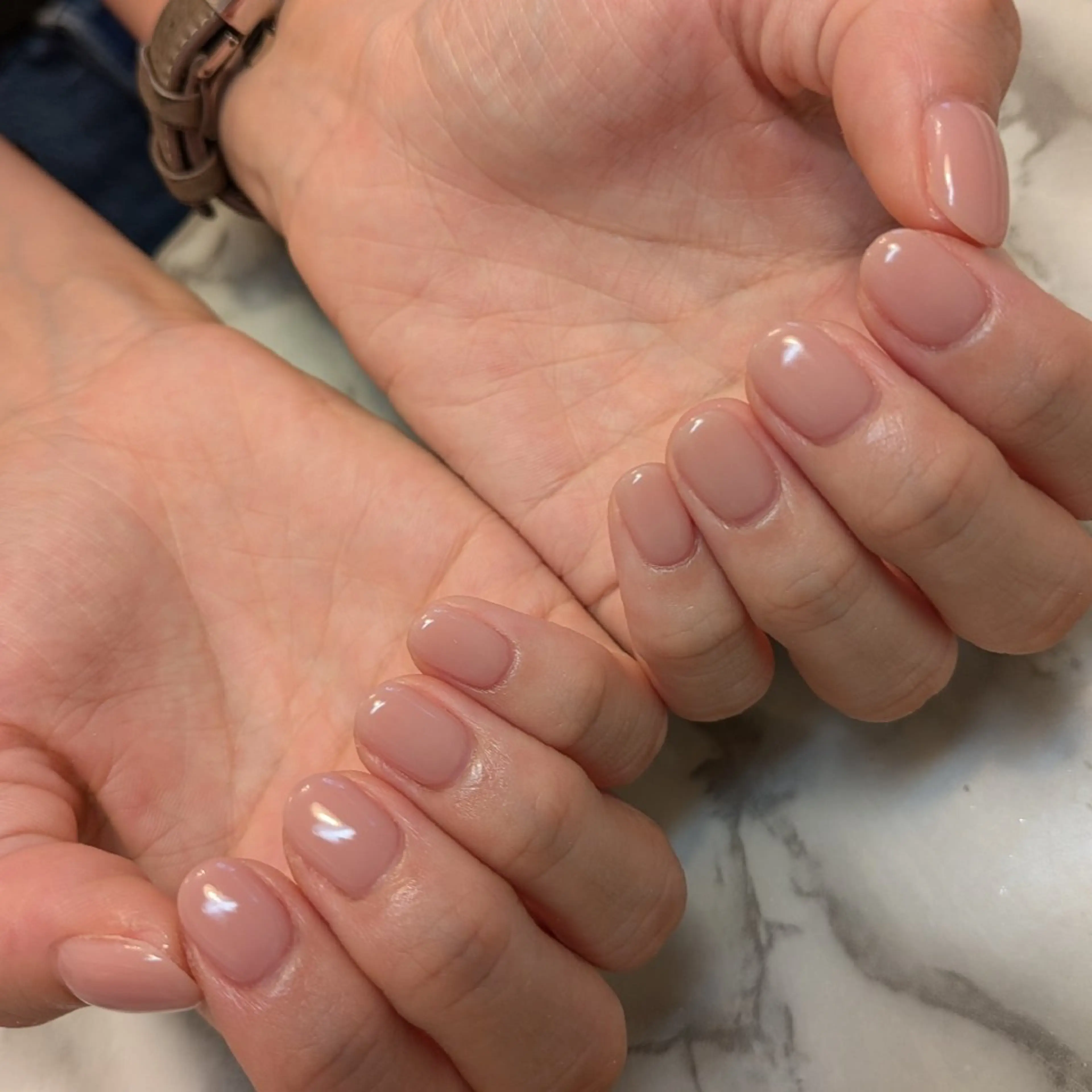 ネイル ワンカラーネイル ジェヌインネイル 河内のネイルデザイン