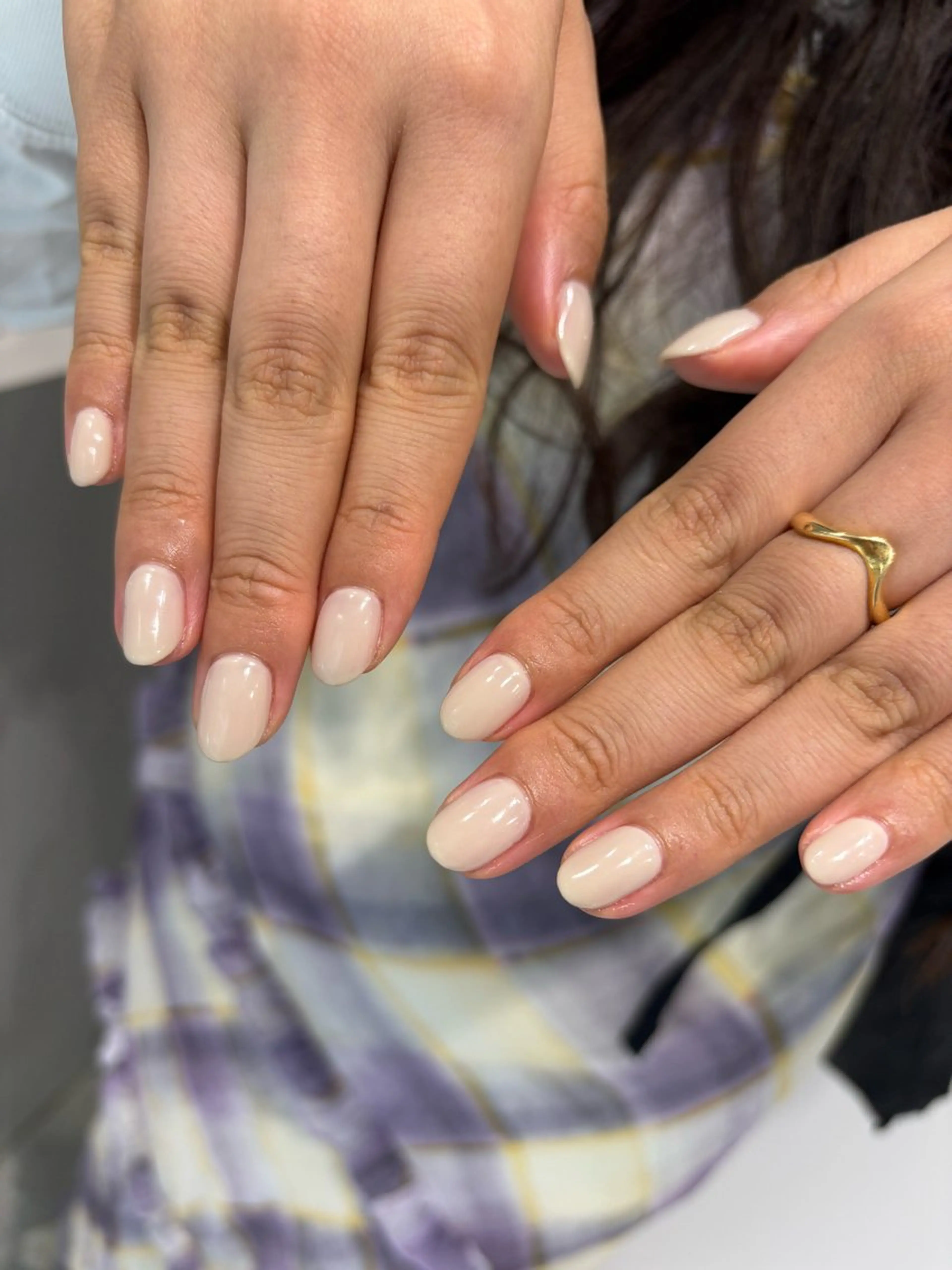 ネイル ワンカラーネイル kanell（カネル）/所属・kanell⭐︎ ニュアンスネイルのネイルデザイン