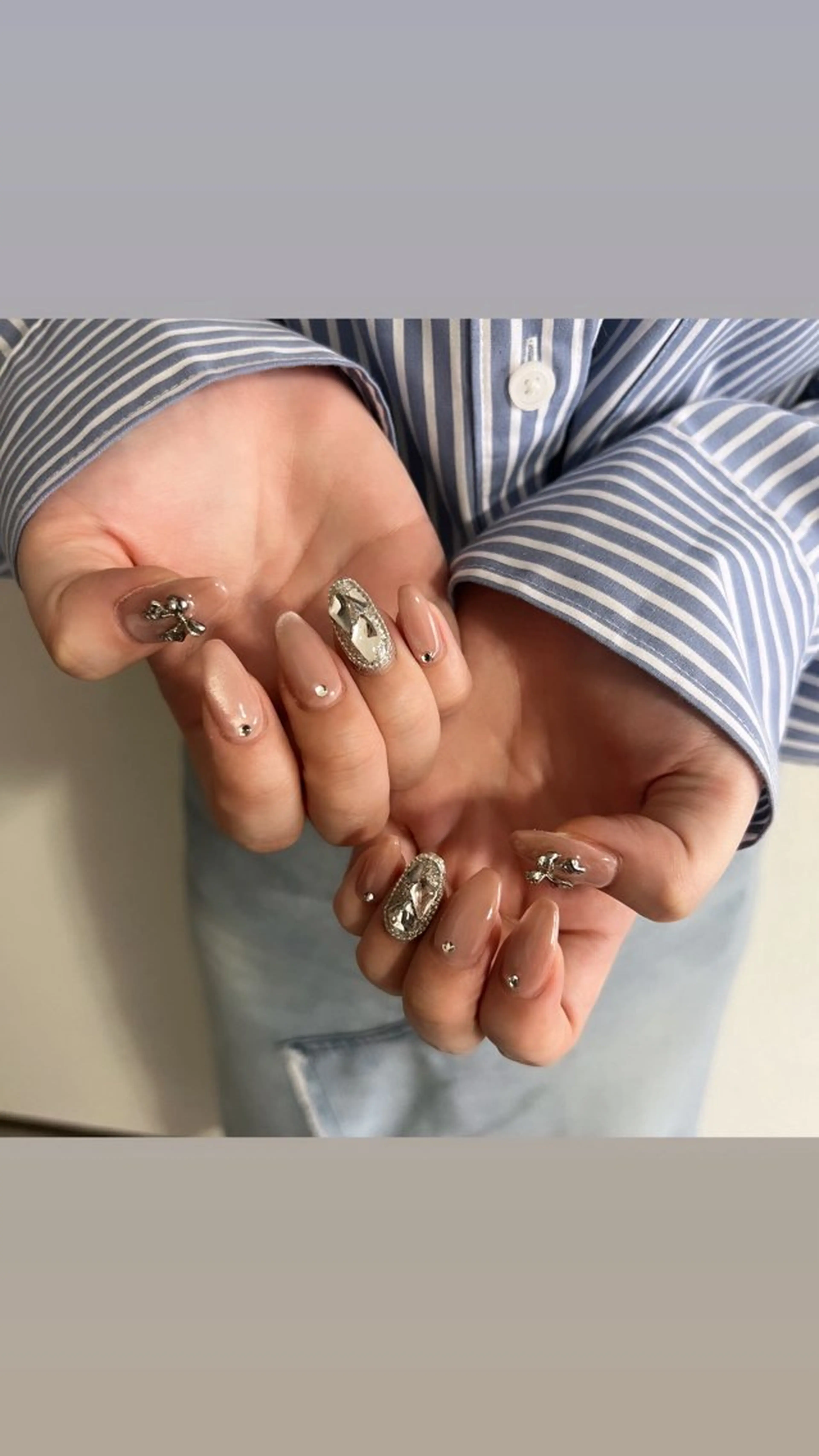 ネイル 韓国ネイル ワンホンネイル ハンドネイル ulysses nailsalonのネイルデザイン