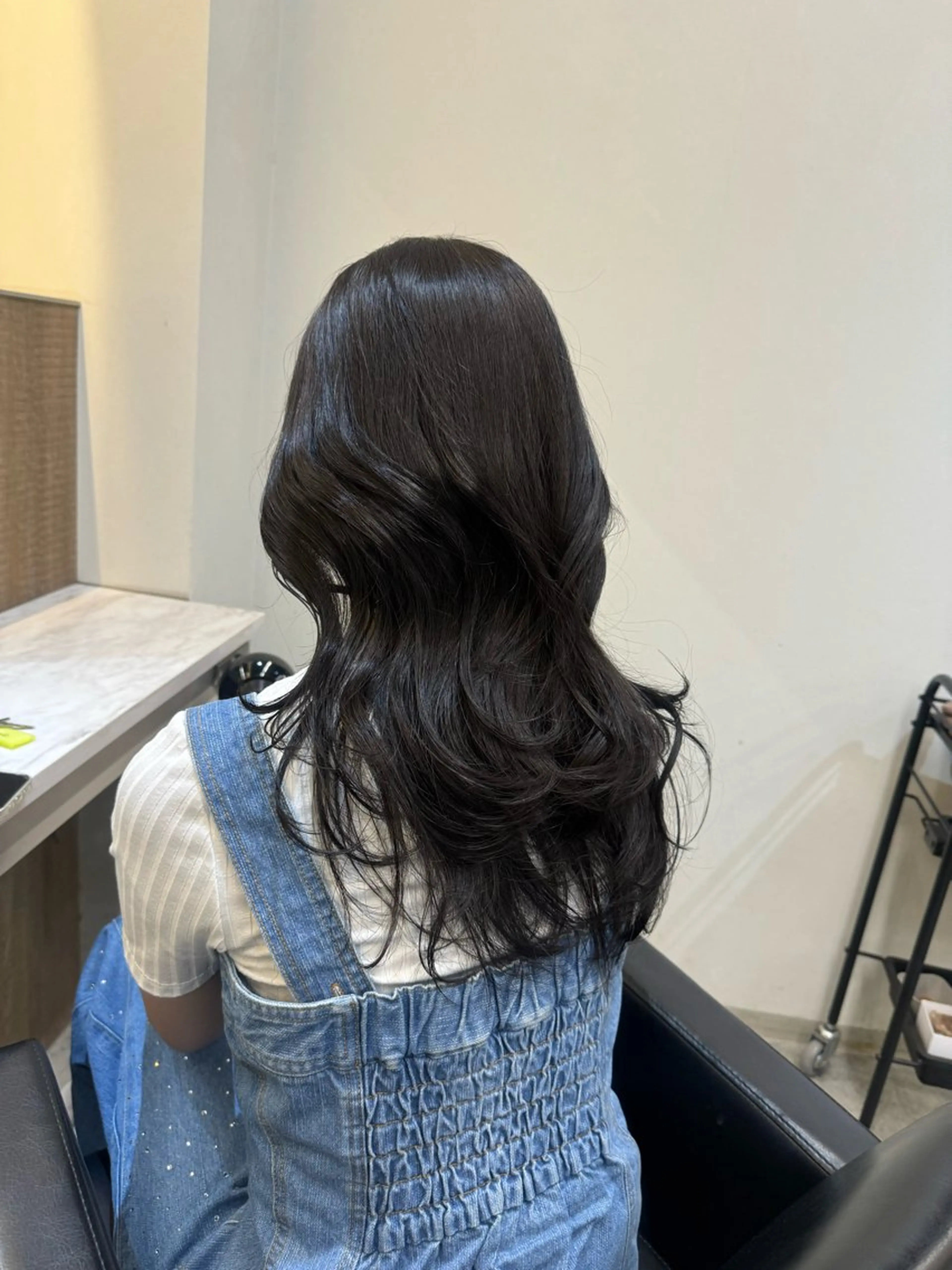 ロング カラー 韓国ヘア🇰🇷 YUKINAのヘアスタイル