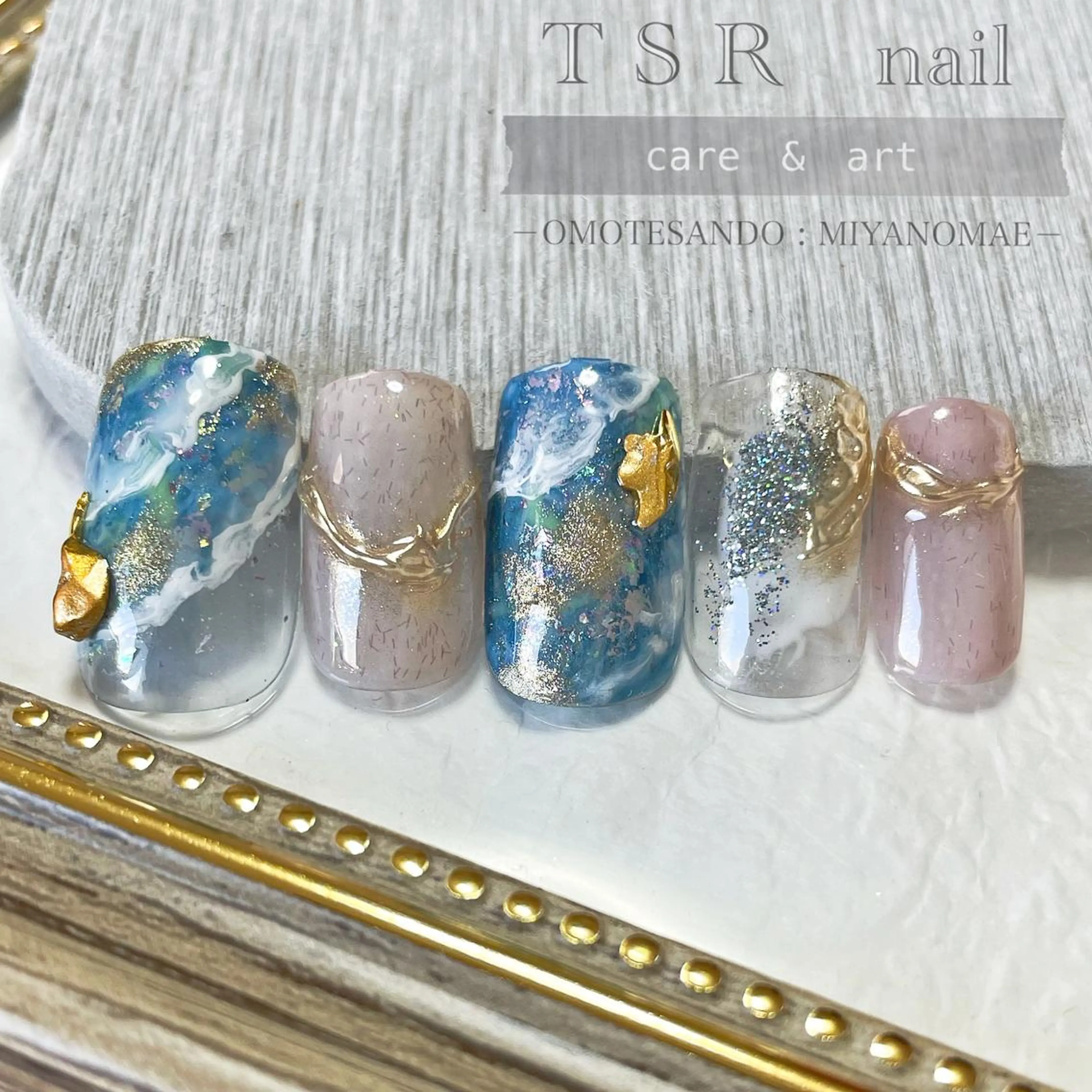 ネイル 爪咲 りり花のネイルデザイン