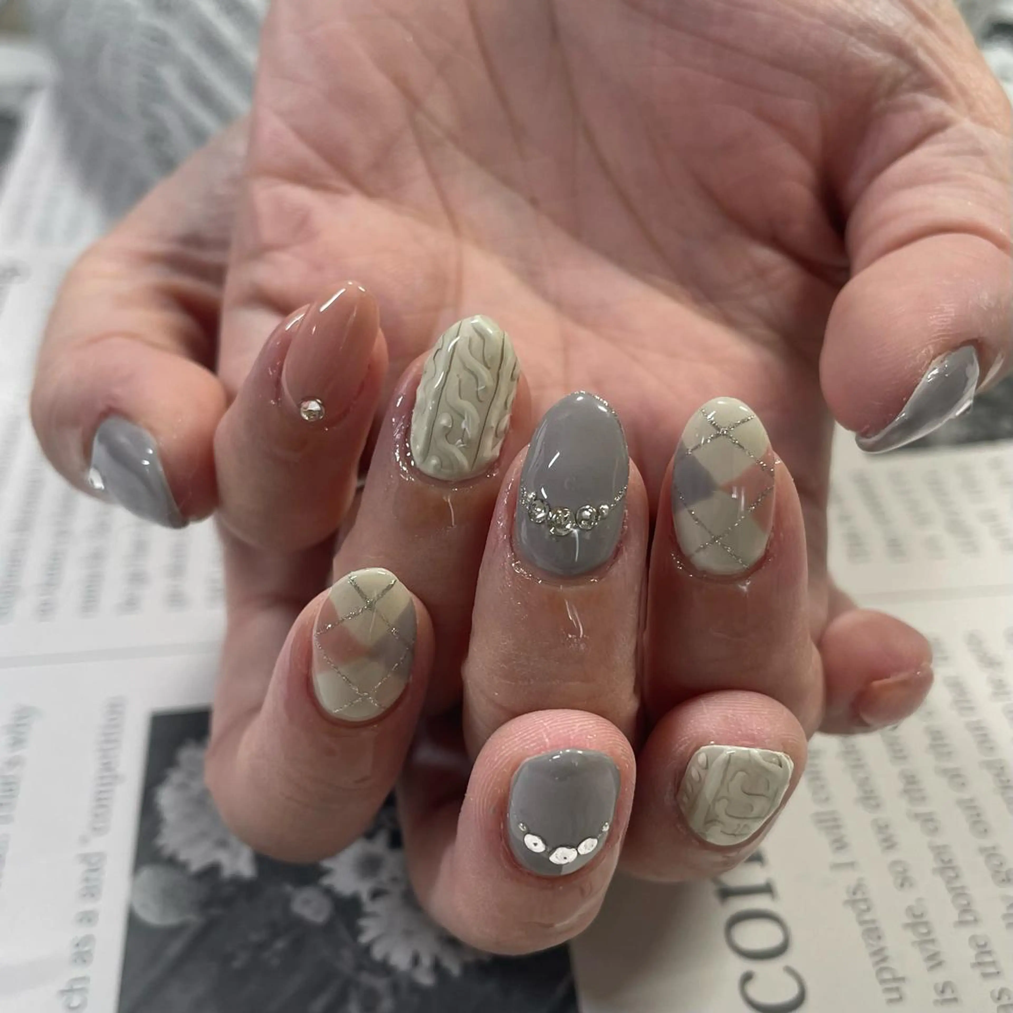 ネイル 奥園 良恵のネイルデザイン