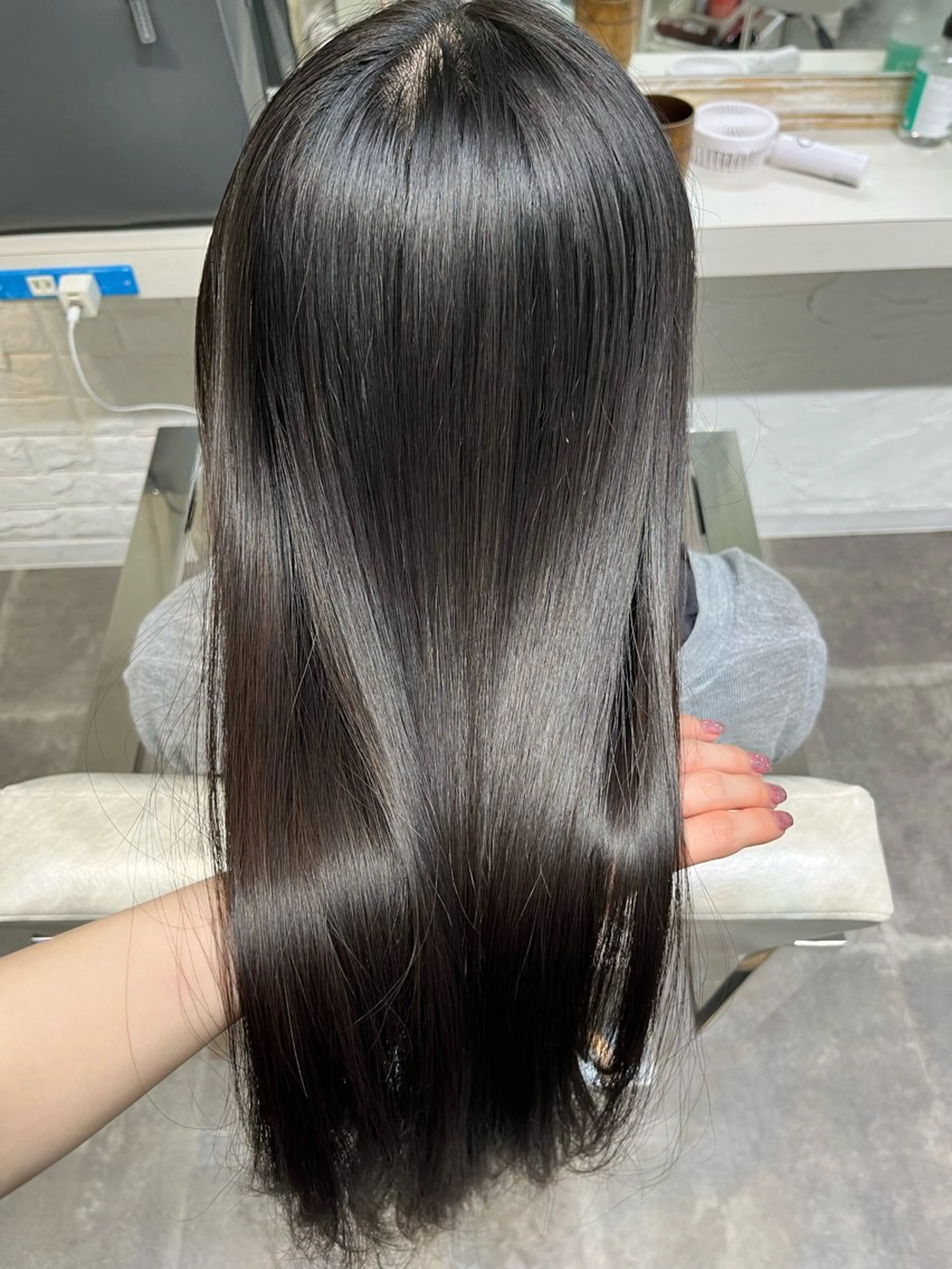 ロング 縮毛矯正 ヘッドスパ 🩵aiko / モデル募集中️🩵のヘアスタイル