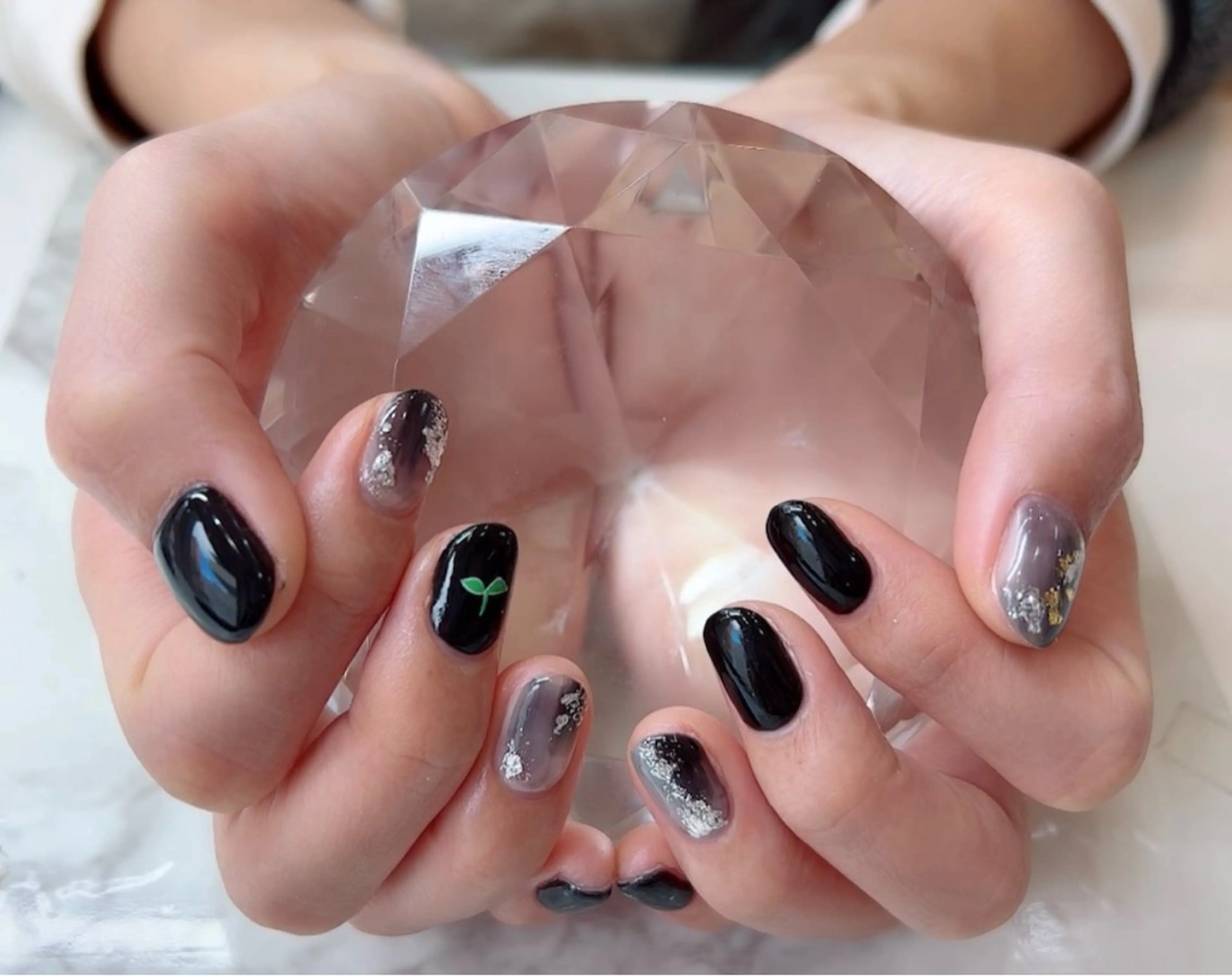 ネイル ニュアンスネイル ハンドネイル PACENAIL 鶴見のネイルデザイン