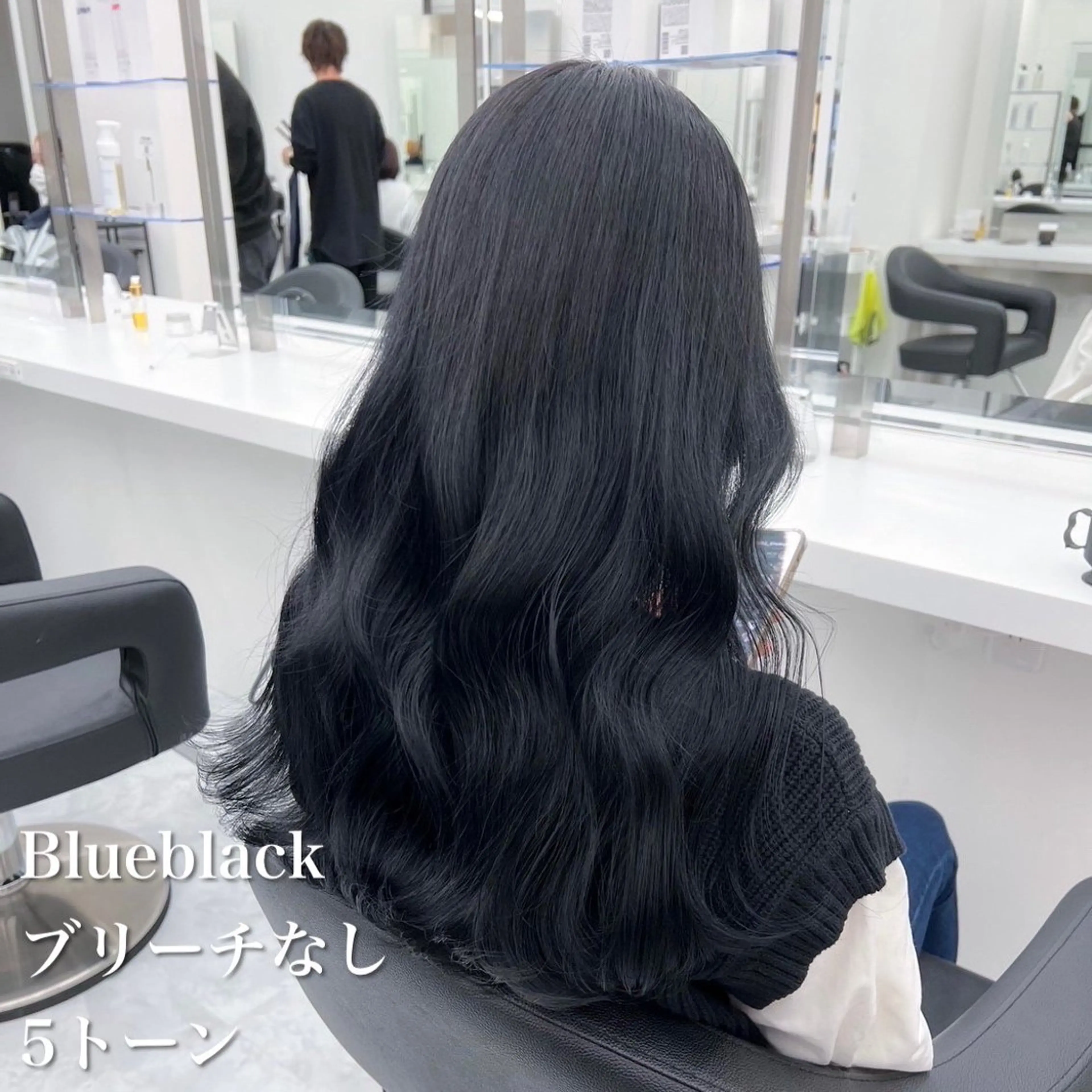 セミロング カラー NAMI🤎ブラウン &ミルクティー🤍のヘアスタイル