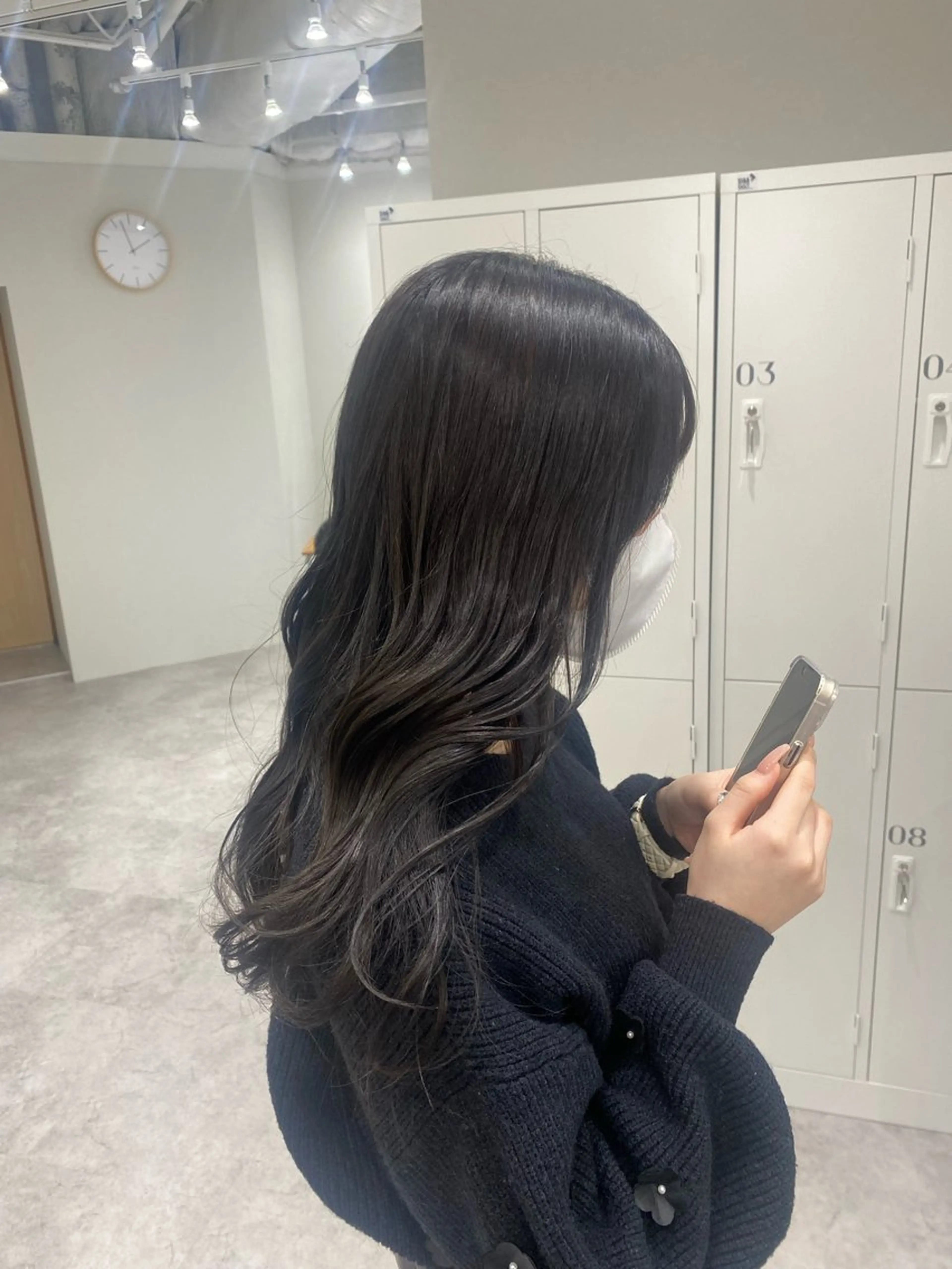 セミロング カラー ヘアアレンジ ヘアカラー ボブ /ニュアンス/ satomi🧸💖のヘアスタイル