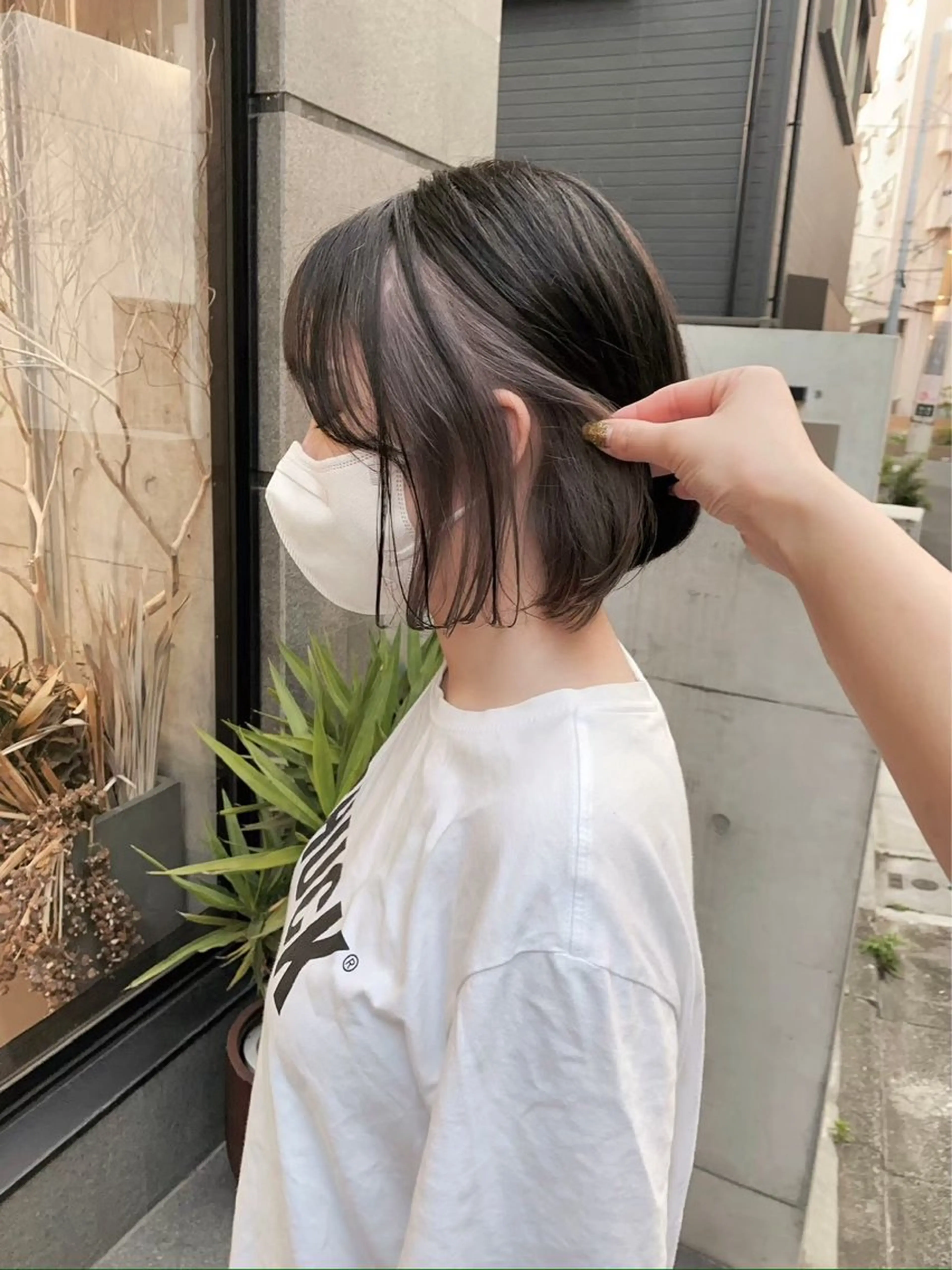 ショート カラー shiho︎🌟/ 髪質改善カラーのヘアスタイル