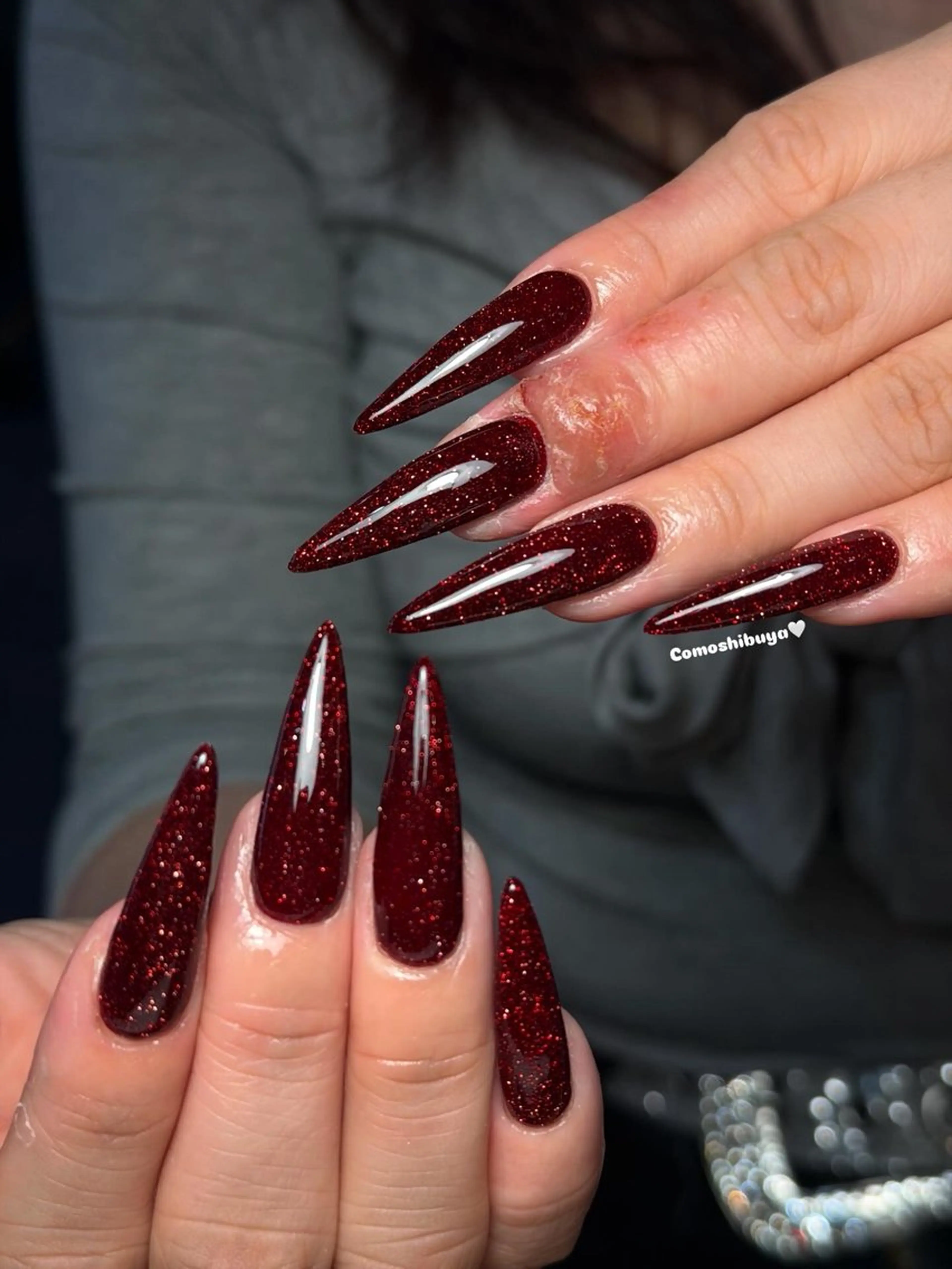 ネイル 韓国ネイル シンプルネイル ワンホンネイル ハンドネイル CoMo Nailのネイルデザイン