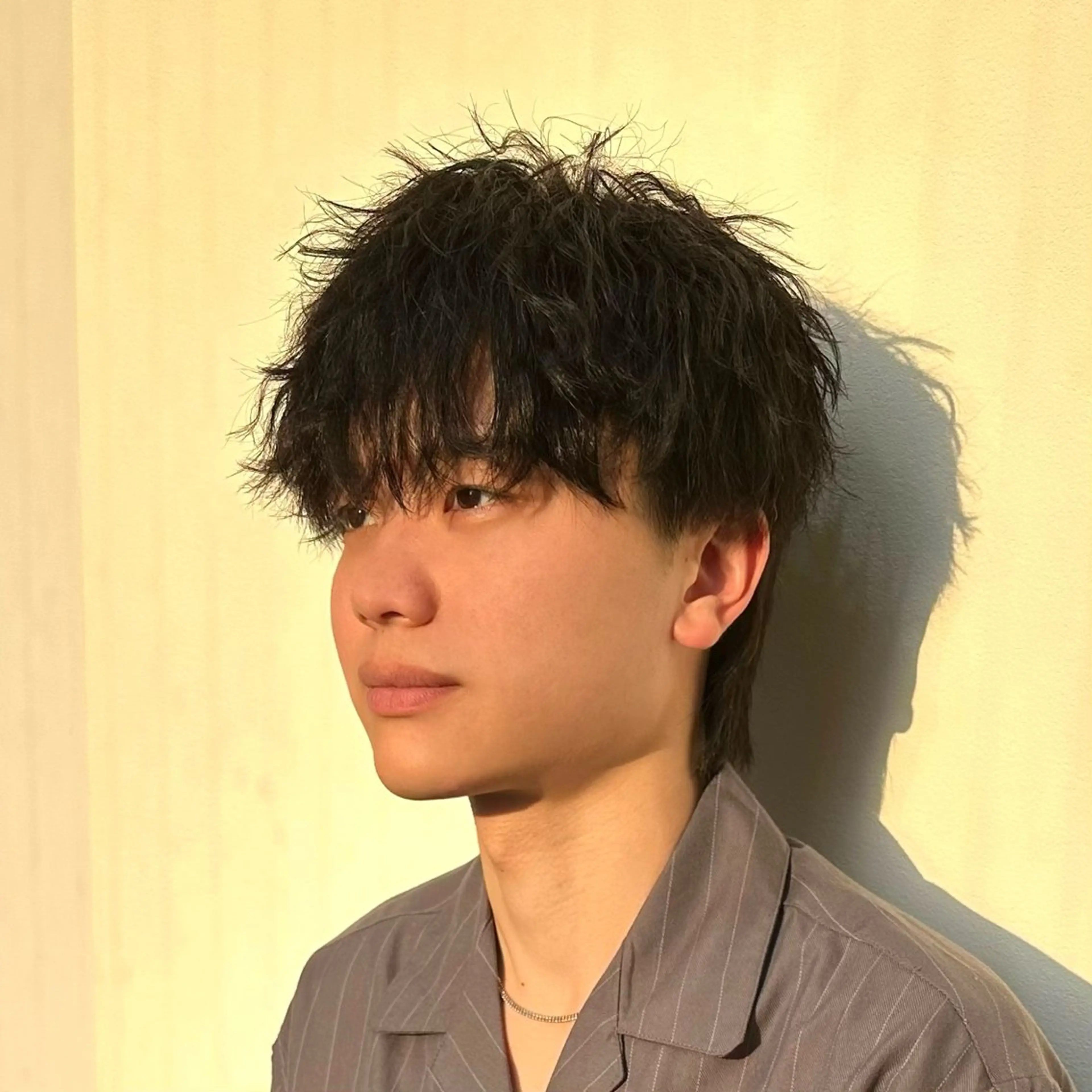 ショート パーマ メンズ メンズ/心斎橋/ Momoka💎🫧のヘアスタイル
