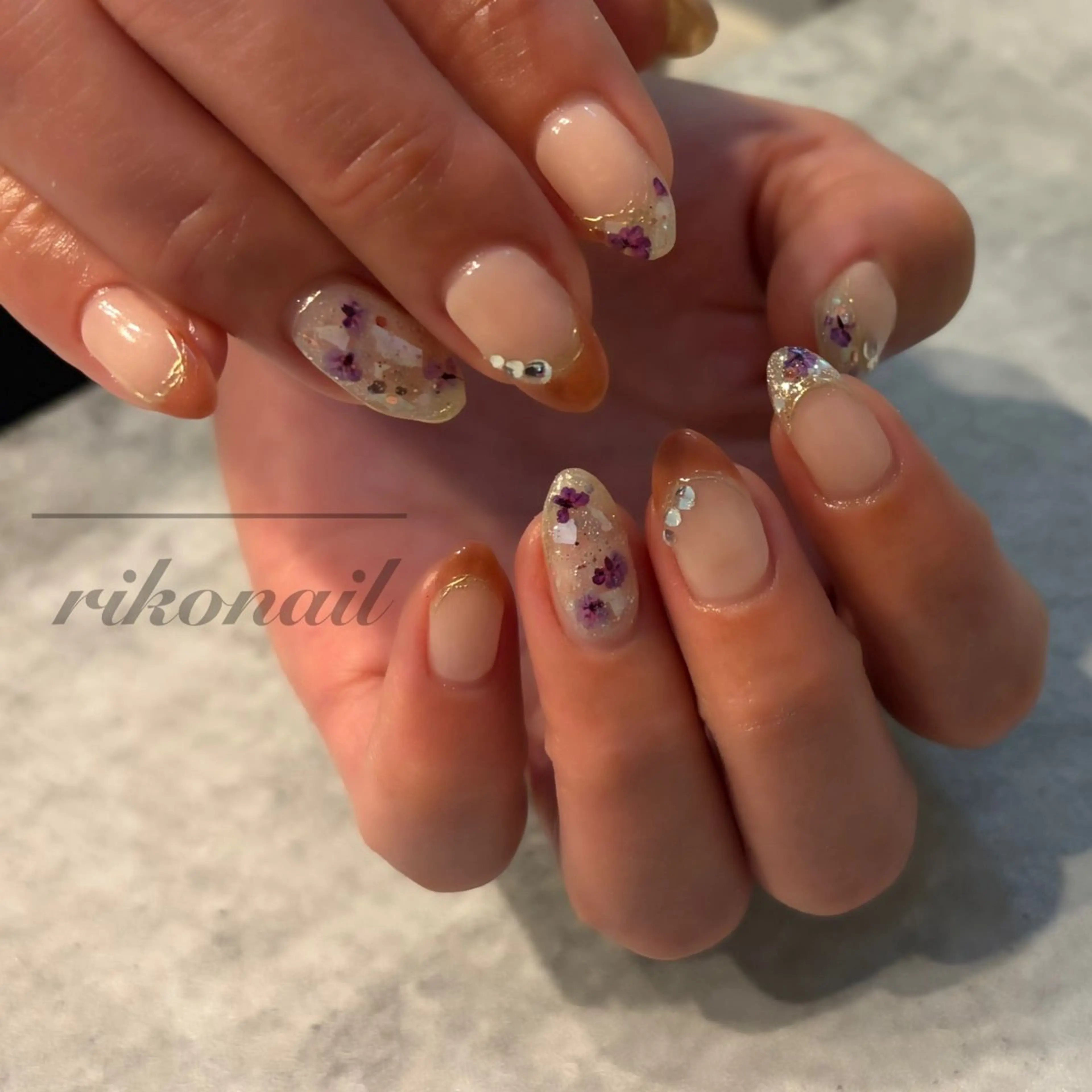 ネイル ハンドネイル riko nailのネイルデザイン
