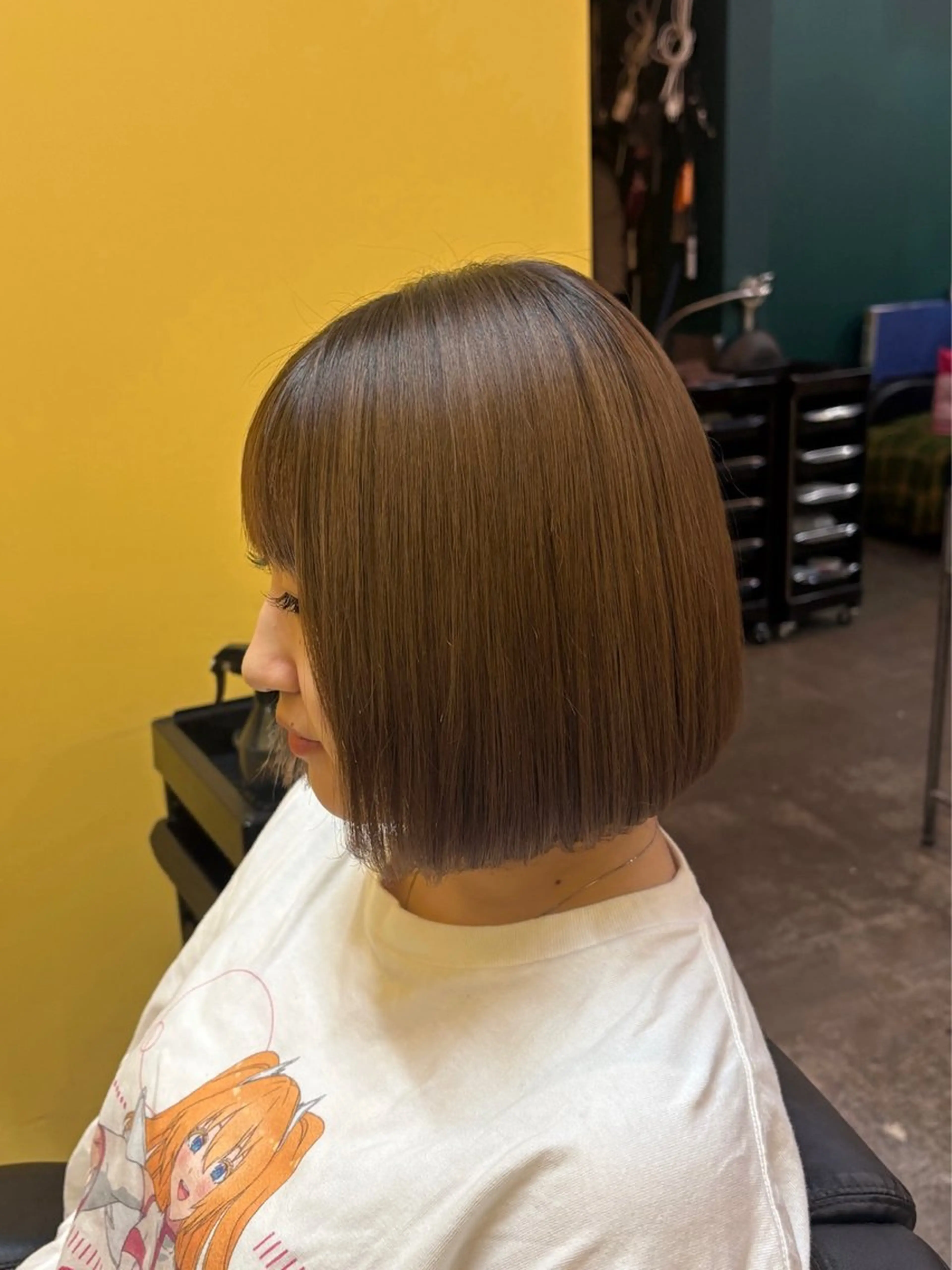 ミディアム Plaatje 響のヘアスタイル