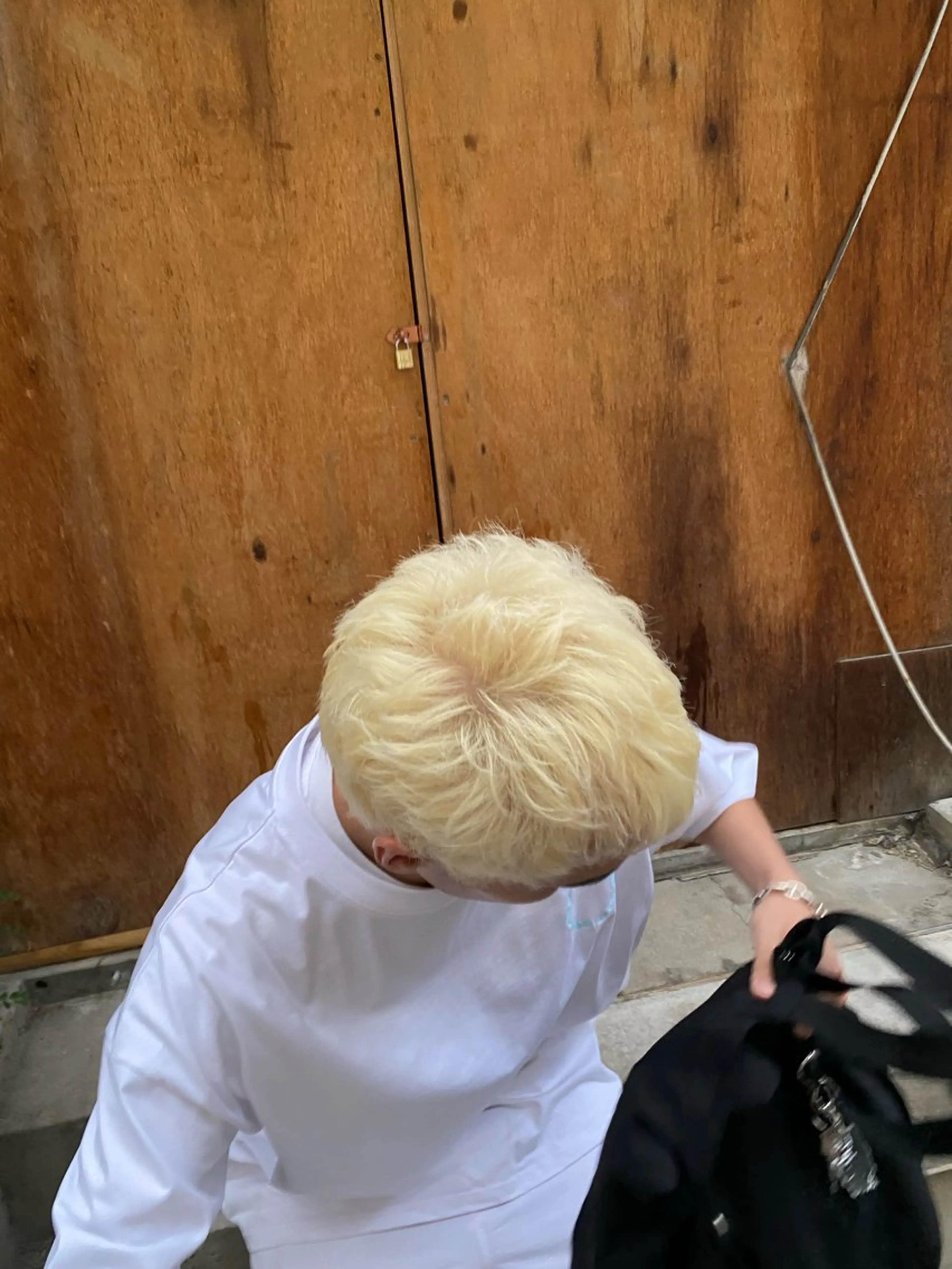 ショート カラー メンズ 吉武 茂暉のヘアスタイル