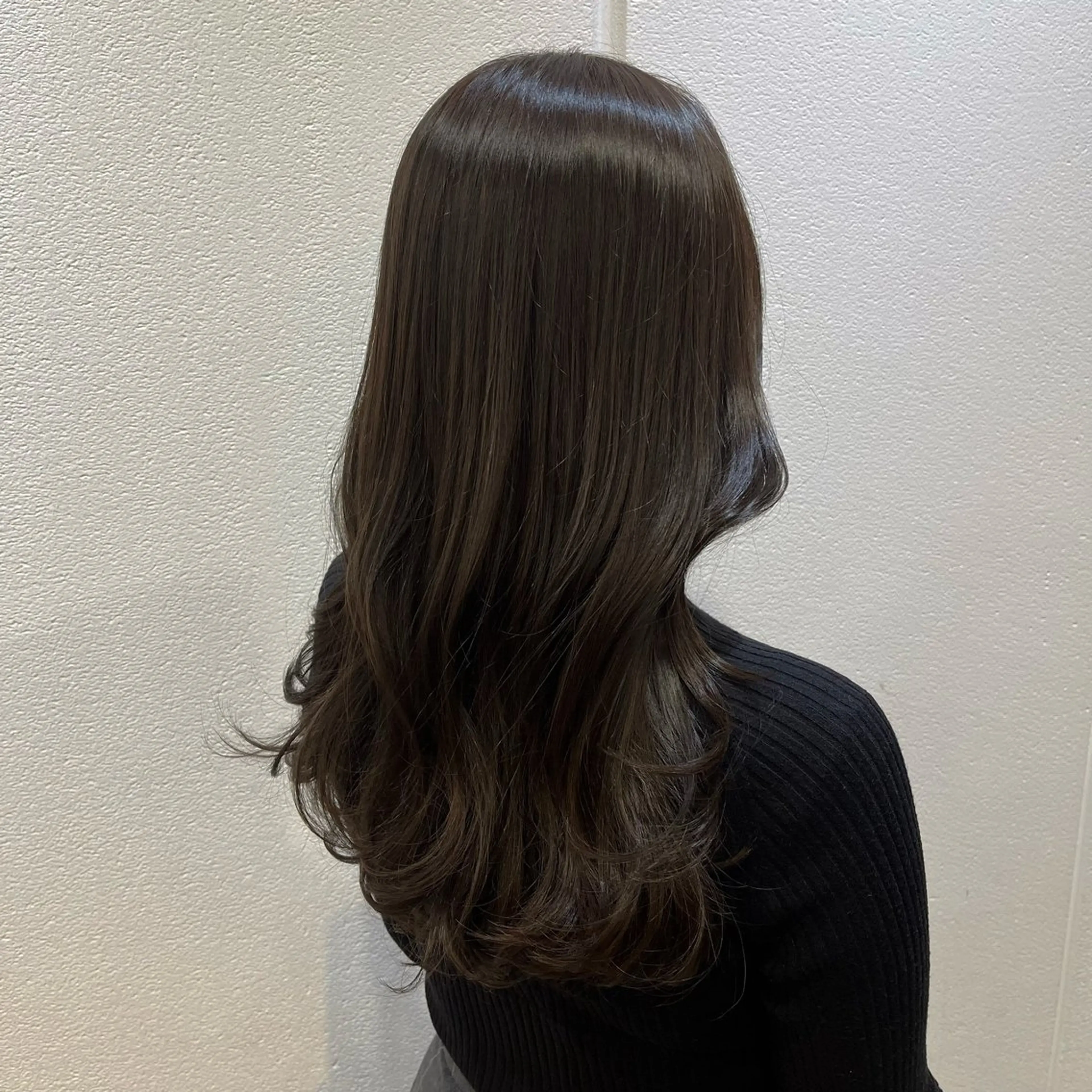 ロング カット ヘアカラー トリートメント Lolonois梅田 /Okazaki:)のヘアスタイル