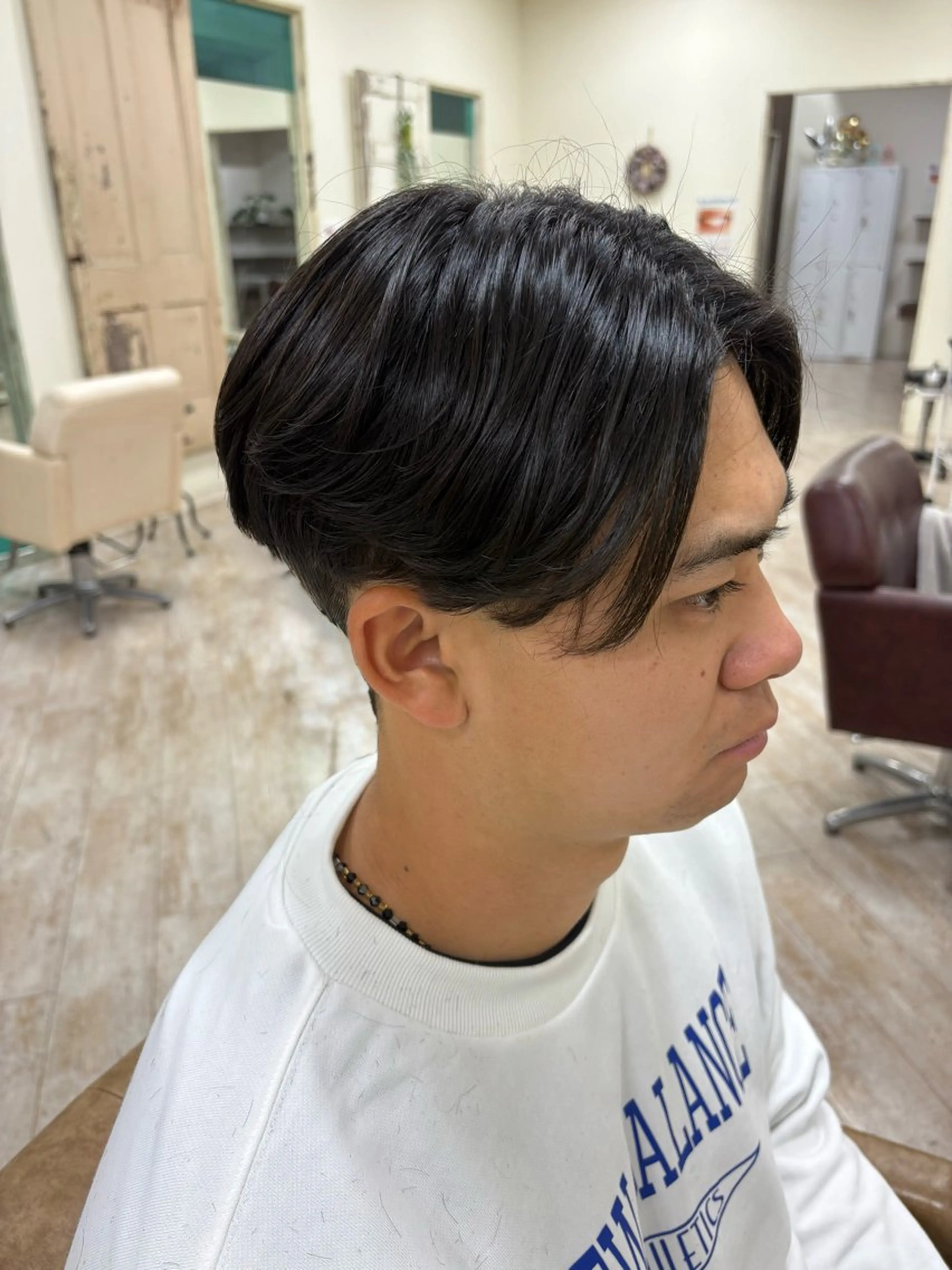 パーマ メンズ 菊地 映香のヘアスタイル