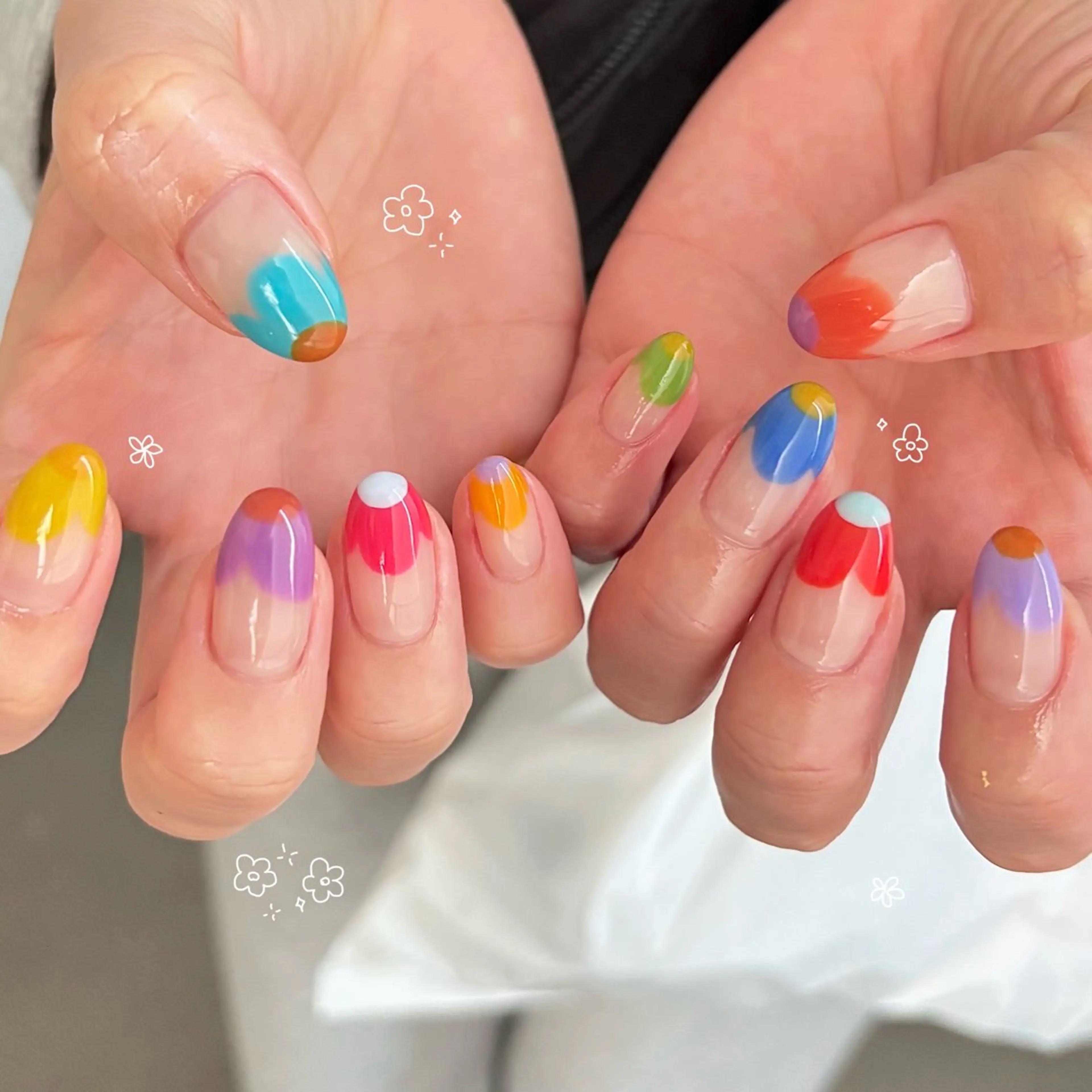 ネイル 持ち込み ハンドネイル Nailsalon BLOOM🌷 山崎のネイルデザイン