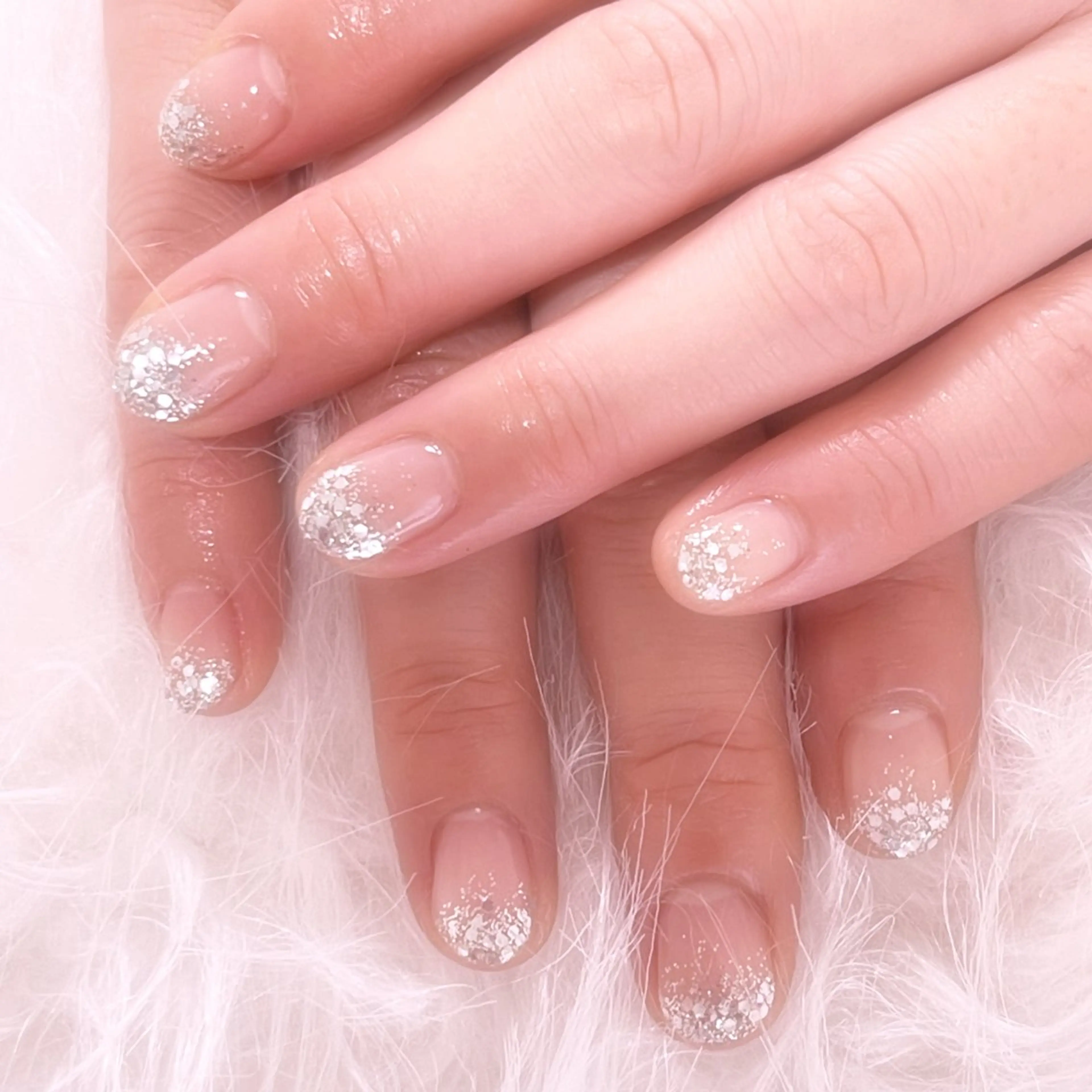 ネイル 長さ出し フットネイル ジェルネイル マグネットネイル ハンドネイル 梅島の ネイル屋さんのネイルデザイン