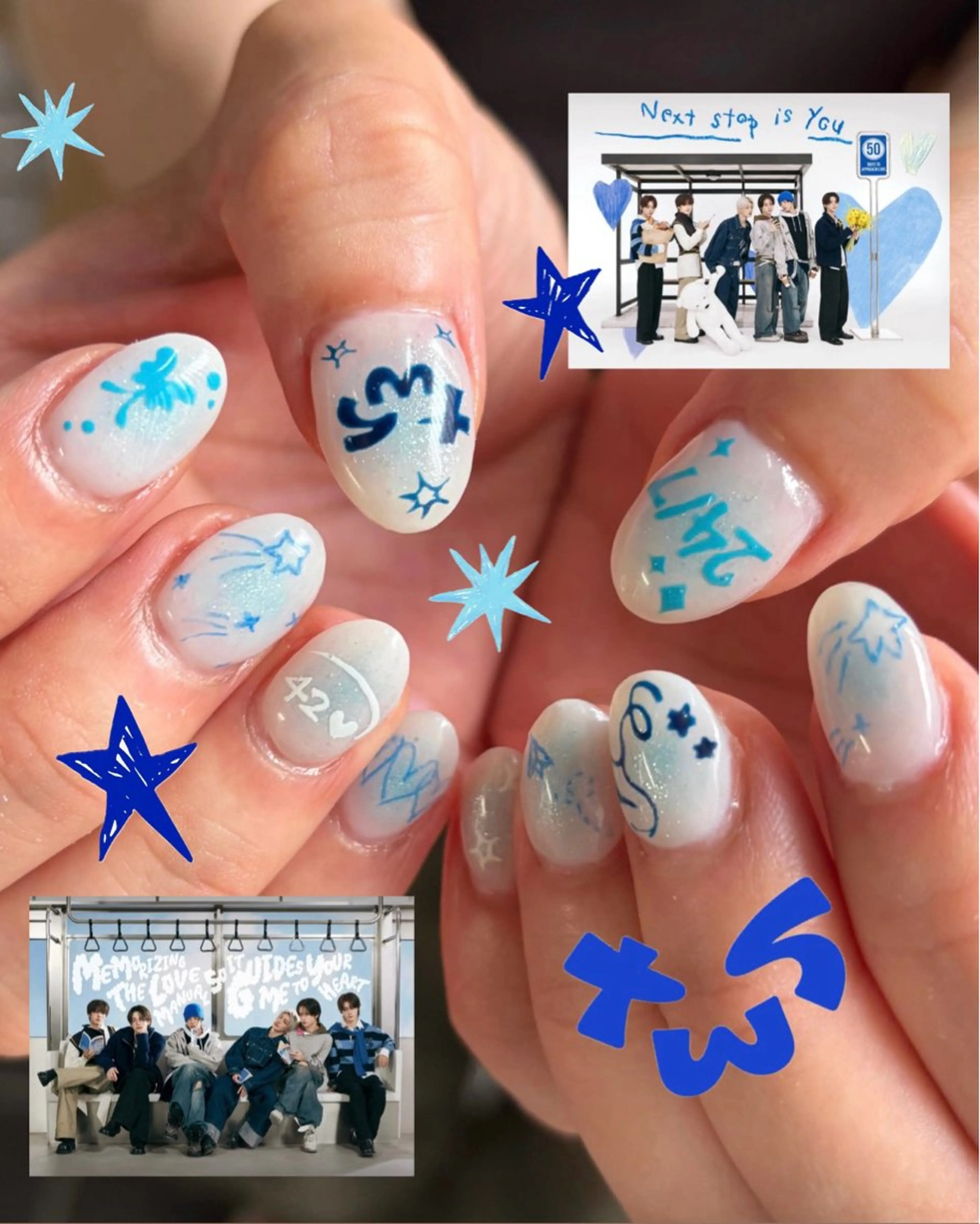 ネイル ハンドネイル フットネイル ASA nail / アート☀︎ニュアンスのネイルデザイン