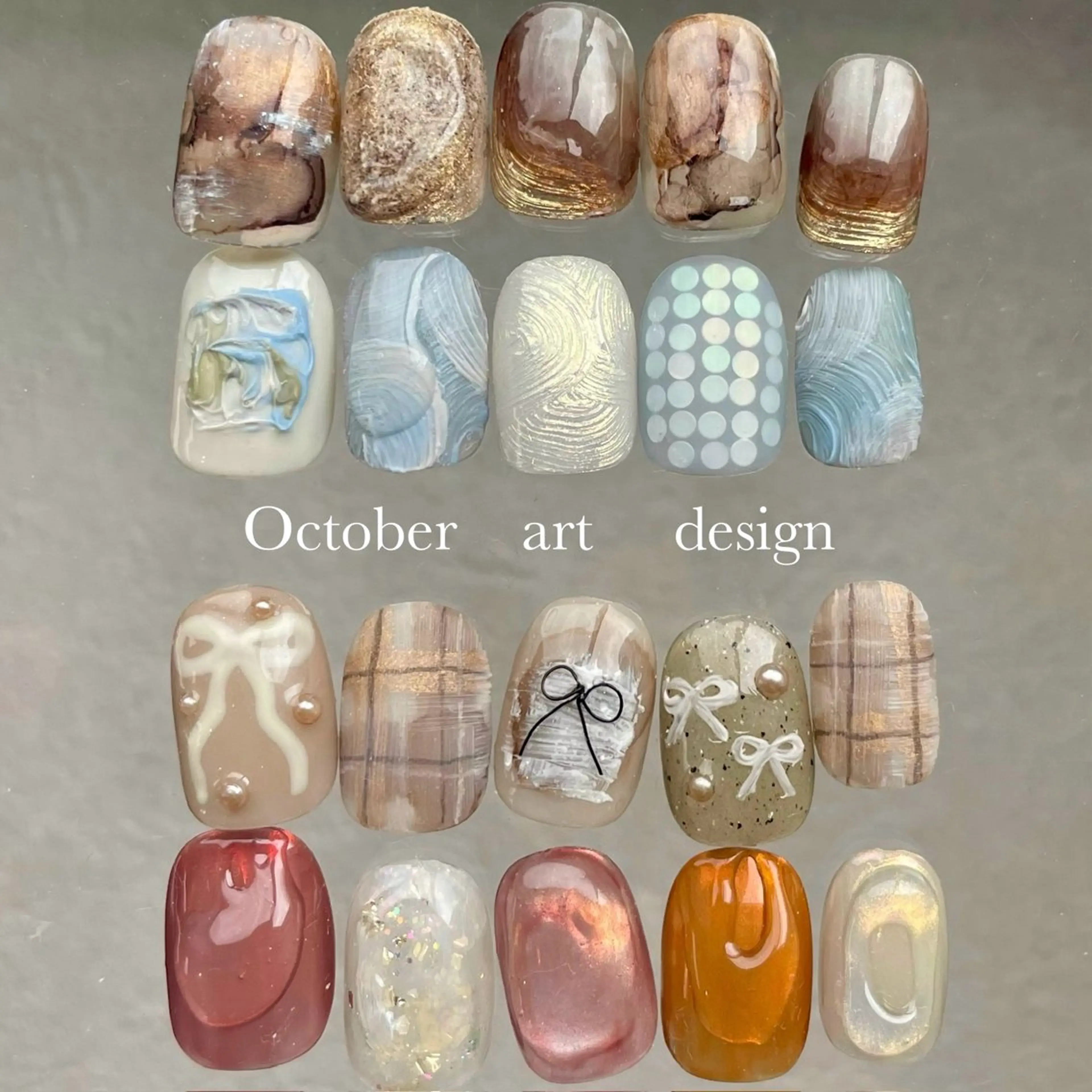 ネイル アートネイル ジェルネイル 持ち込み ニュアンスネイル パラジェル ハンドネイル norme_ akiのネイルデザイン