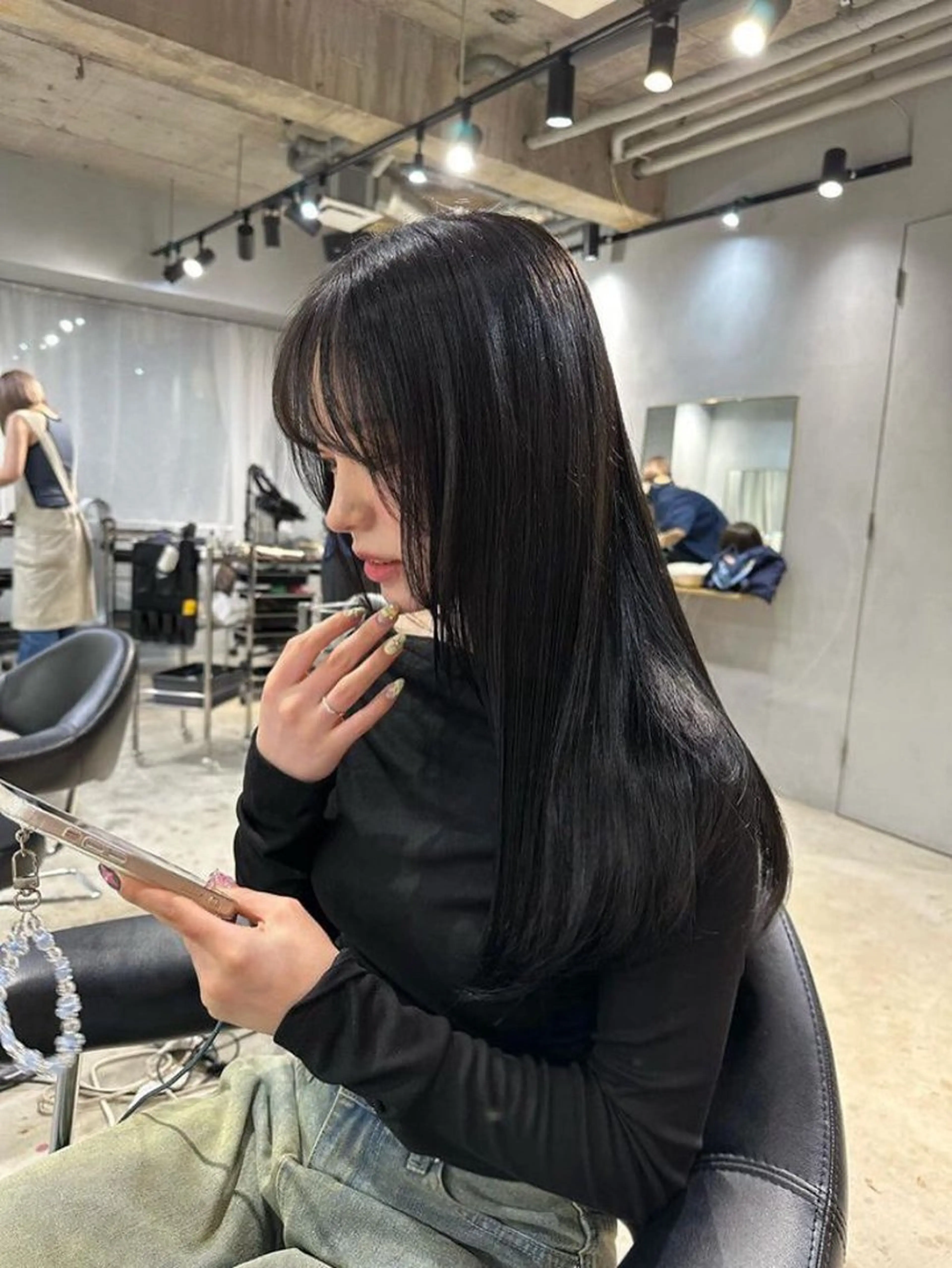 ロング カラー ブラウンカラー カット ヘアカラー トリートメント ショートカット/ レイヤー/齋藤大貴のヘアスタイル