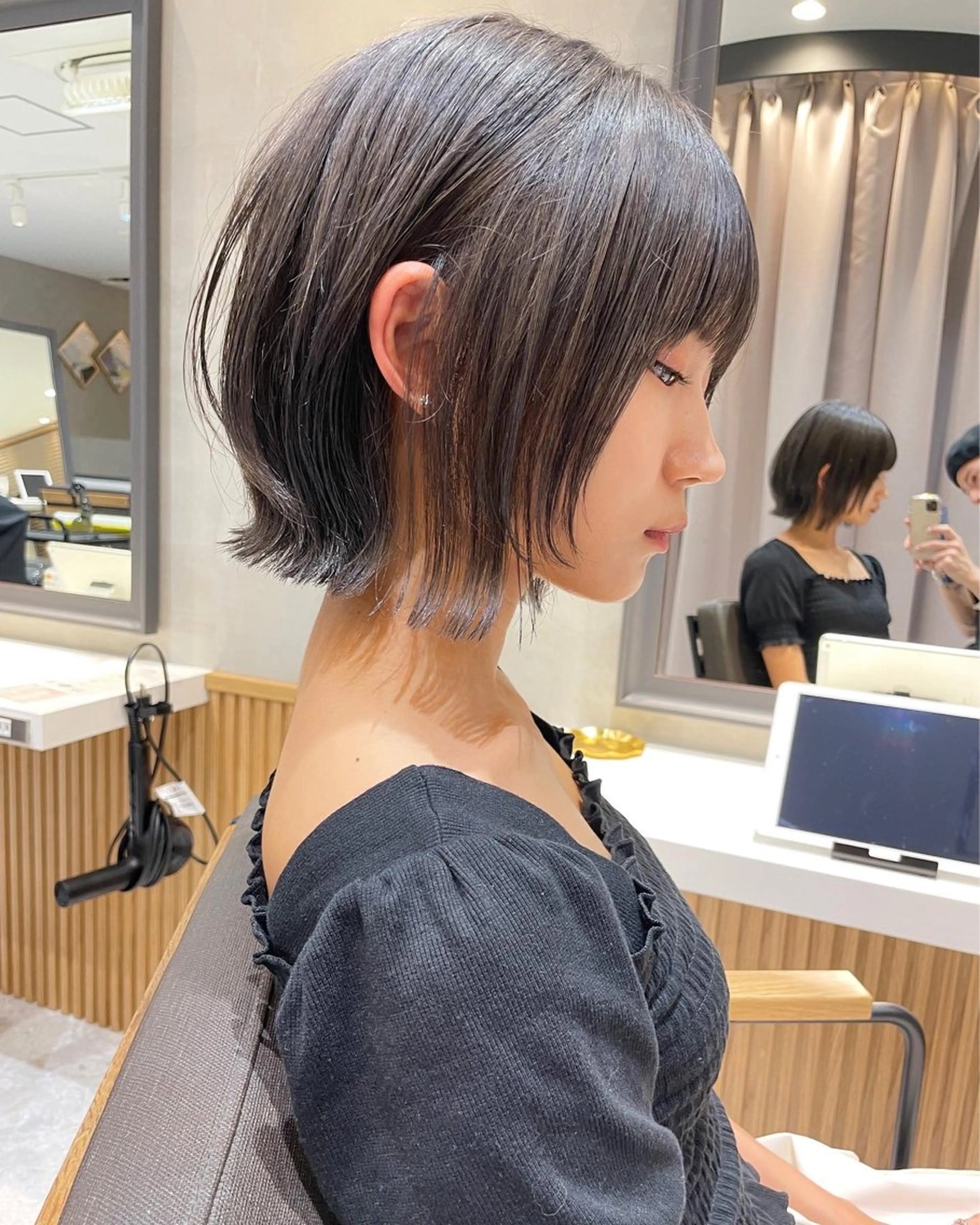 ミディアム カラー Aster 店長 れおん✂️のヘアスタイル