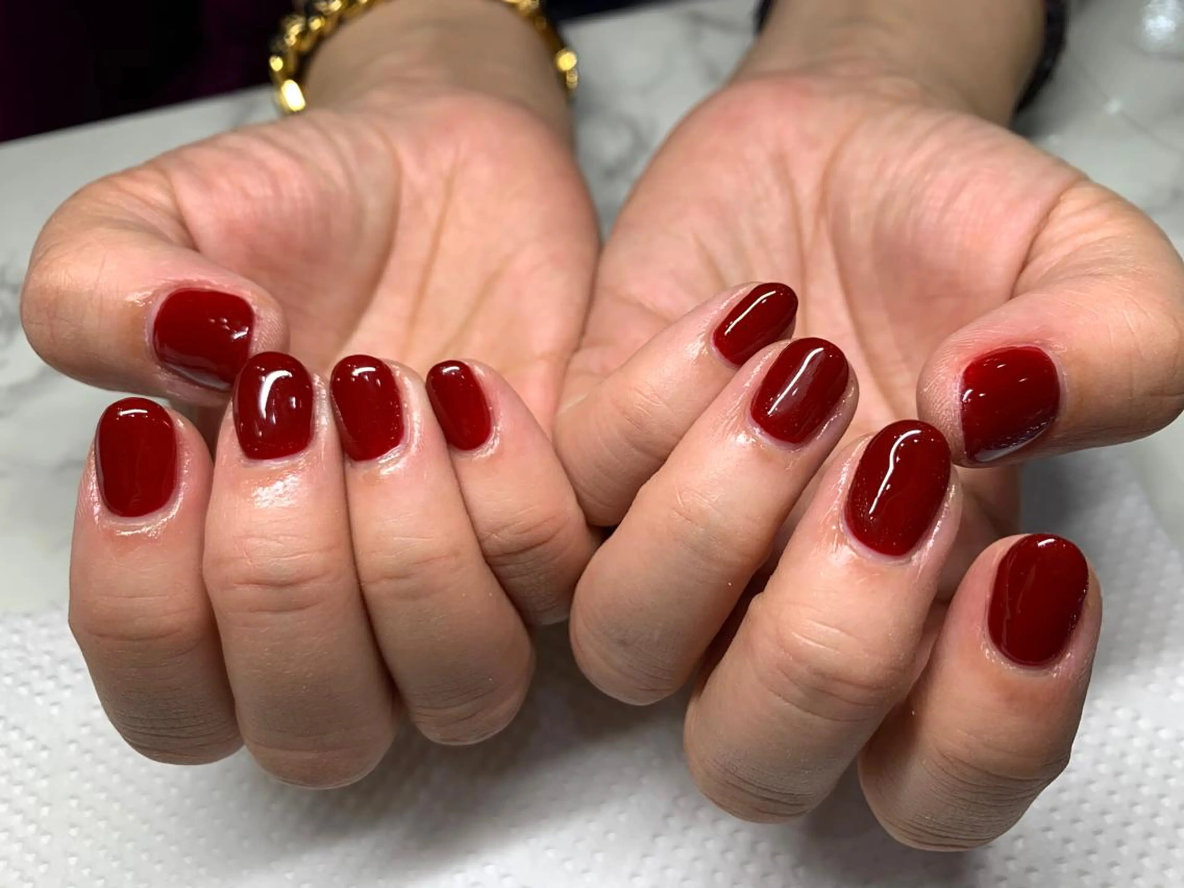 ネイル ワンカラーネイル FLY Nail Salonのネイルデザイン