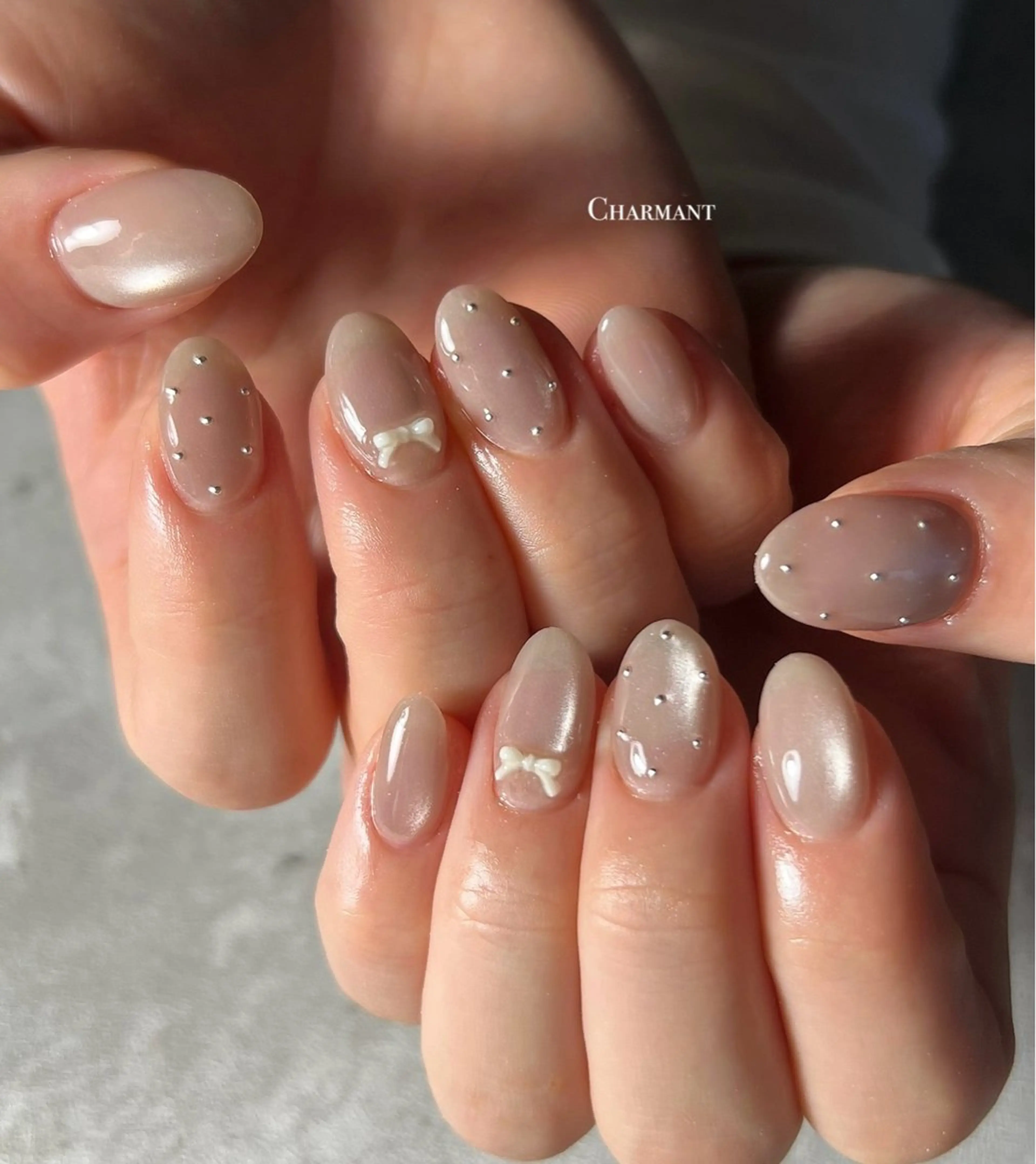 ネイル ハンドネイル Minako 【Charmant】のネイルデザイン