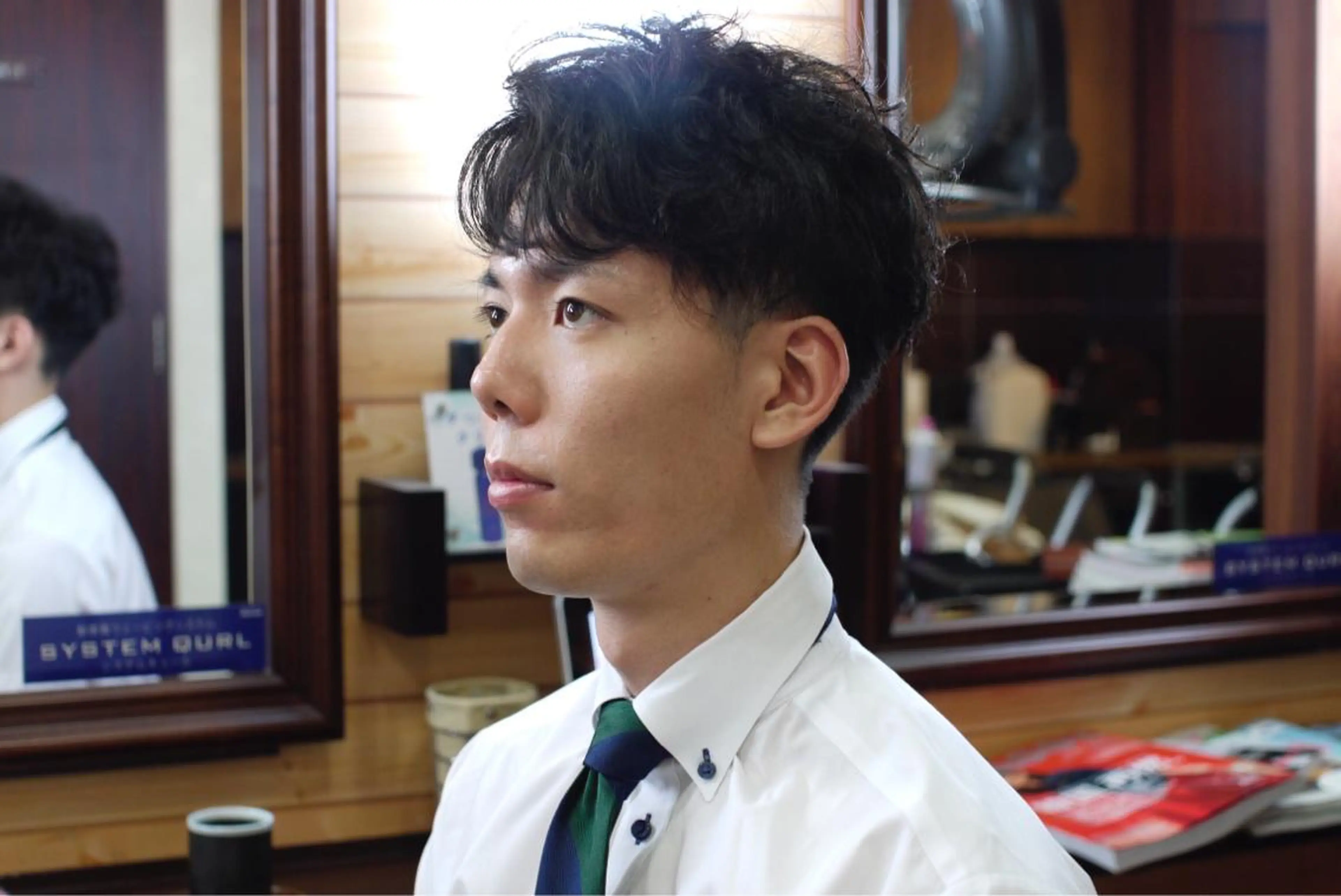 ショート メンズ achieve hair create所属・美髪枝毛カットが 得意な小嶋努のヘアスタイル