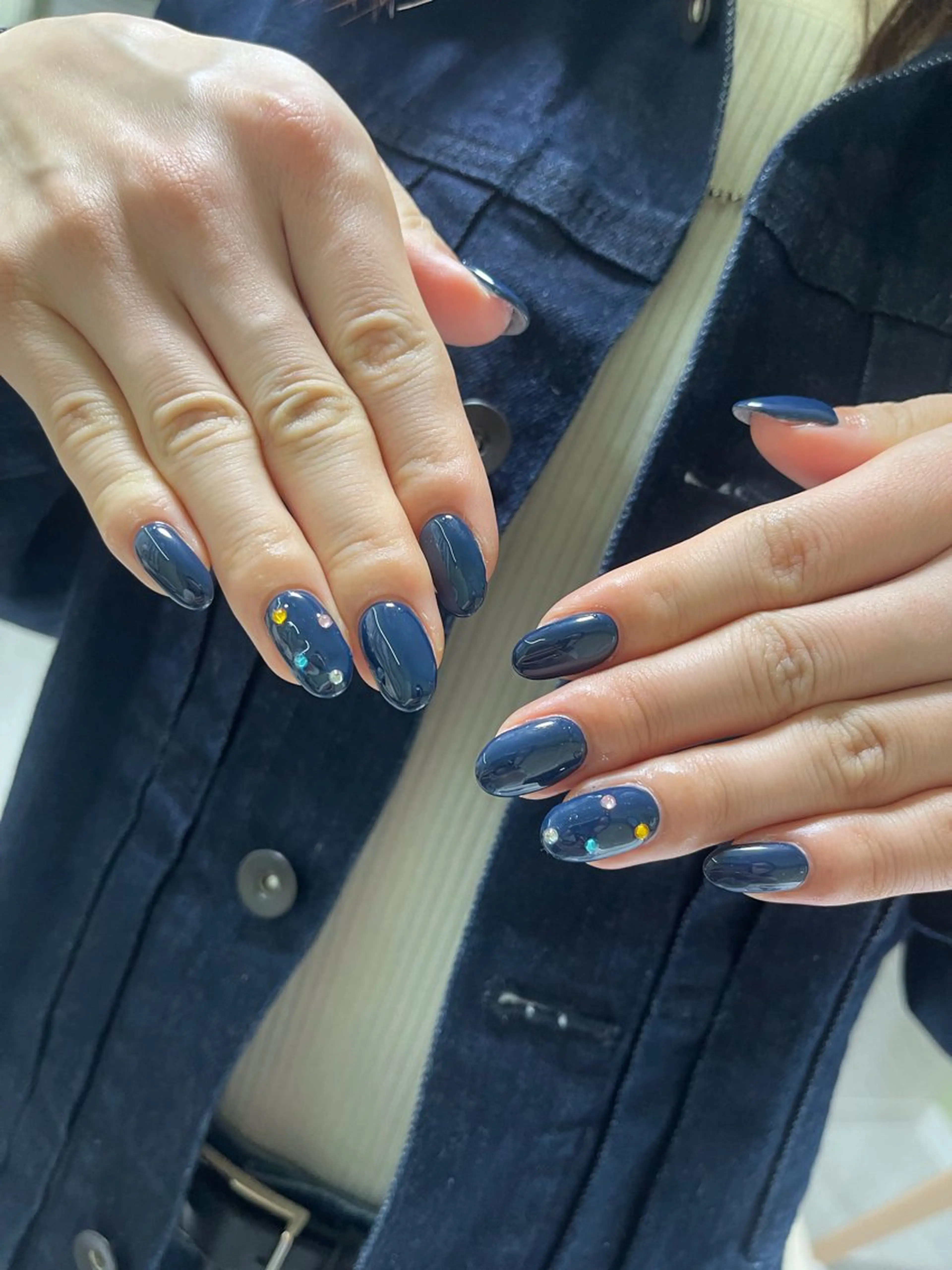 ネイル アートネイル 🦋y y Nail 🤍のネイルデザイン