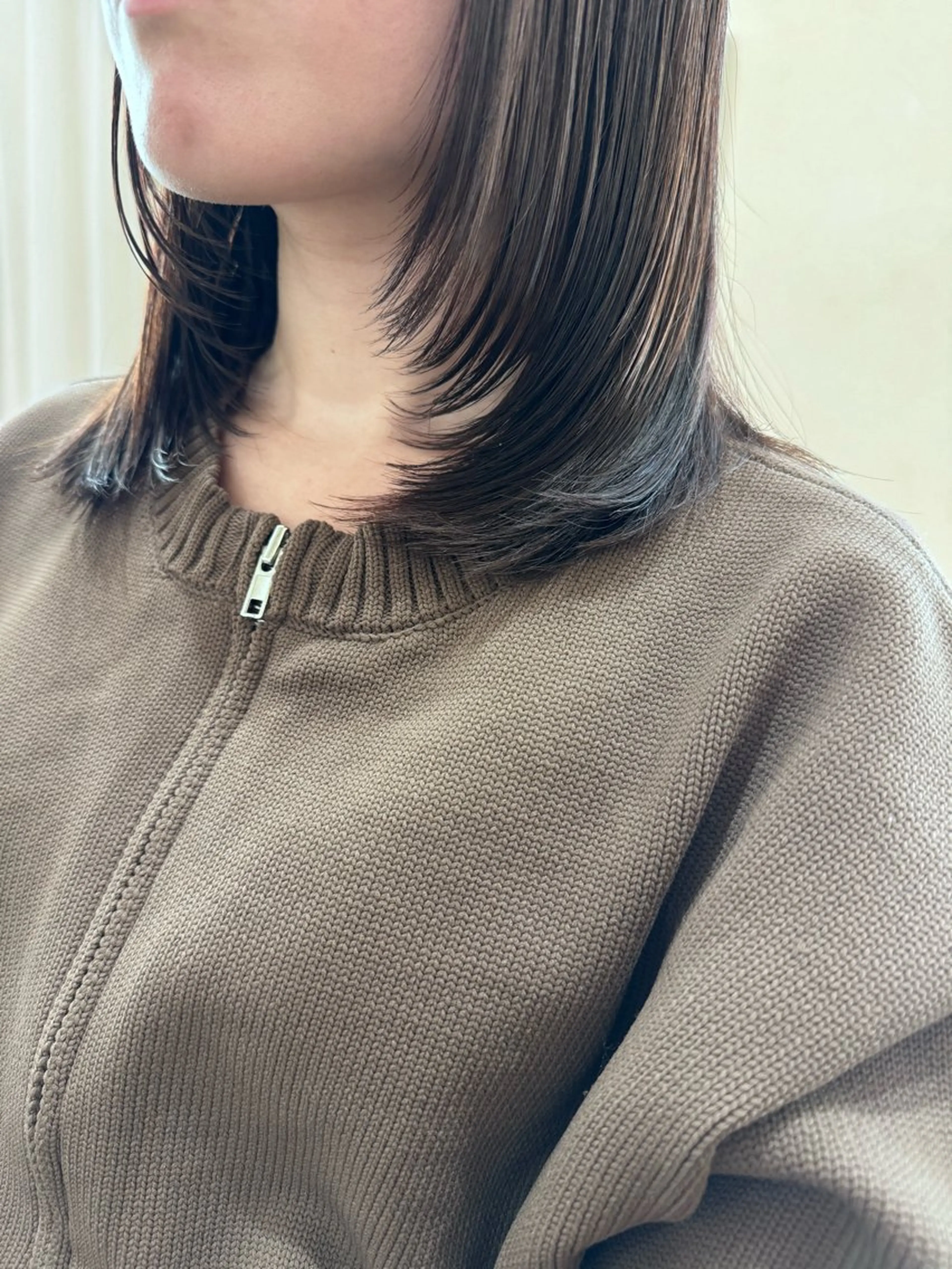 セミロング カラー ヘアアレンジ 髪質改善 レイヤーカット トリートメント カット ヘアカラー トリートメント 新越谷noble店長 松本拓也▶◀*.のヘアスタイル