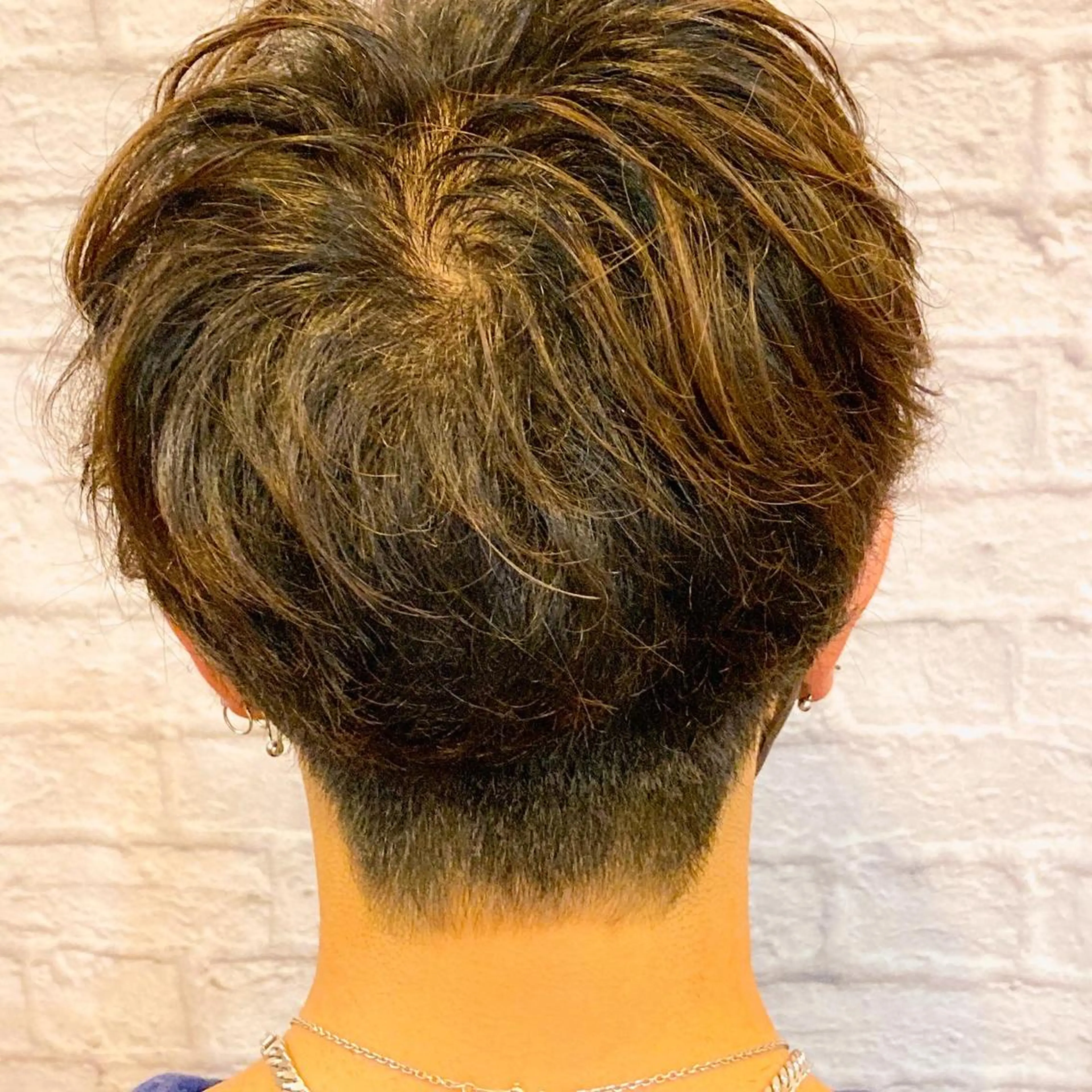 ショート メンズ カット ヘアカラー お客様満足度NO.1 小林真弥のヘアスタイル