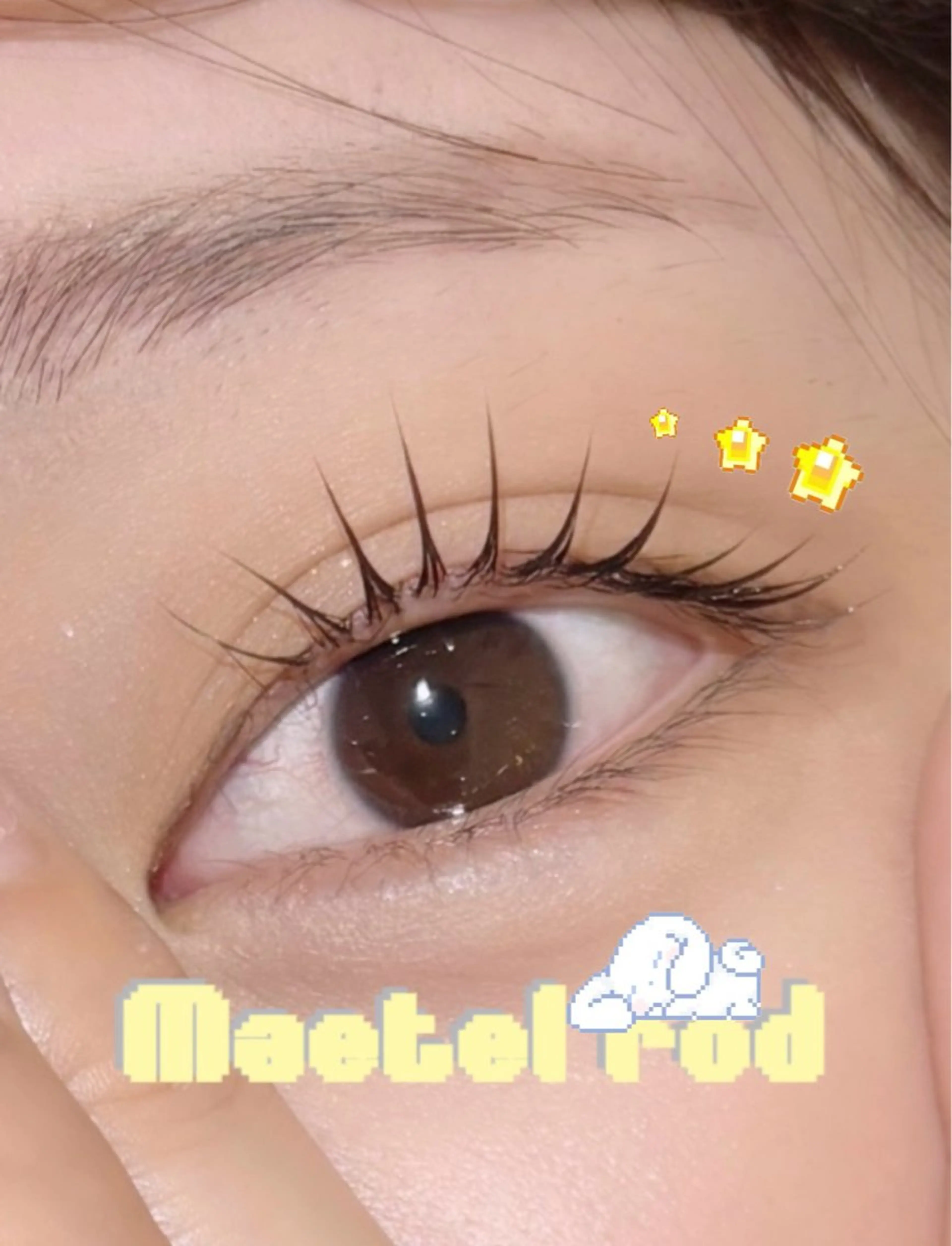 マツエク・マツパ Rinka/束感/L ED/Lカール🎀‎のマツエク・マツパデザイン