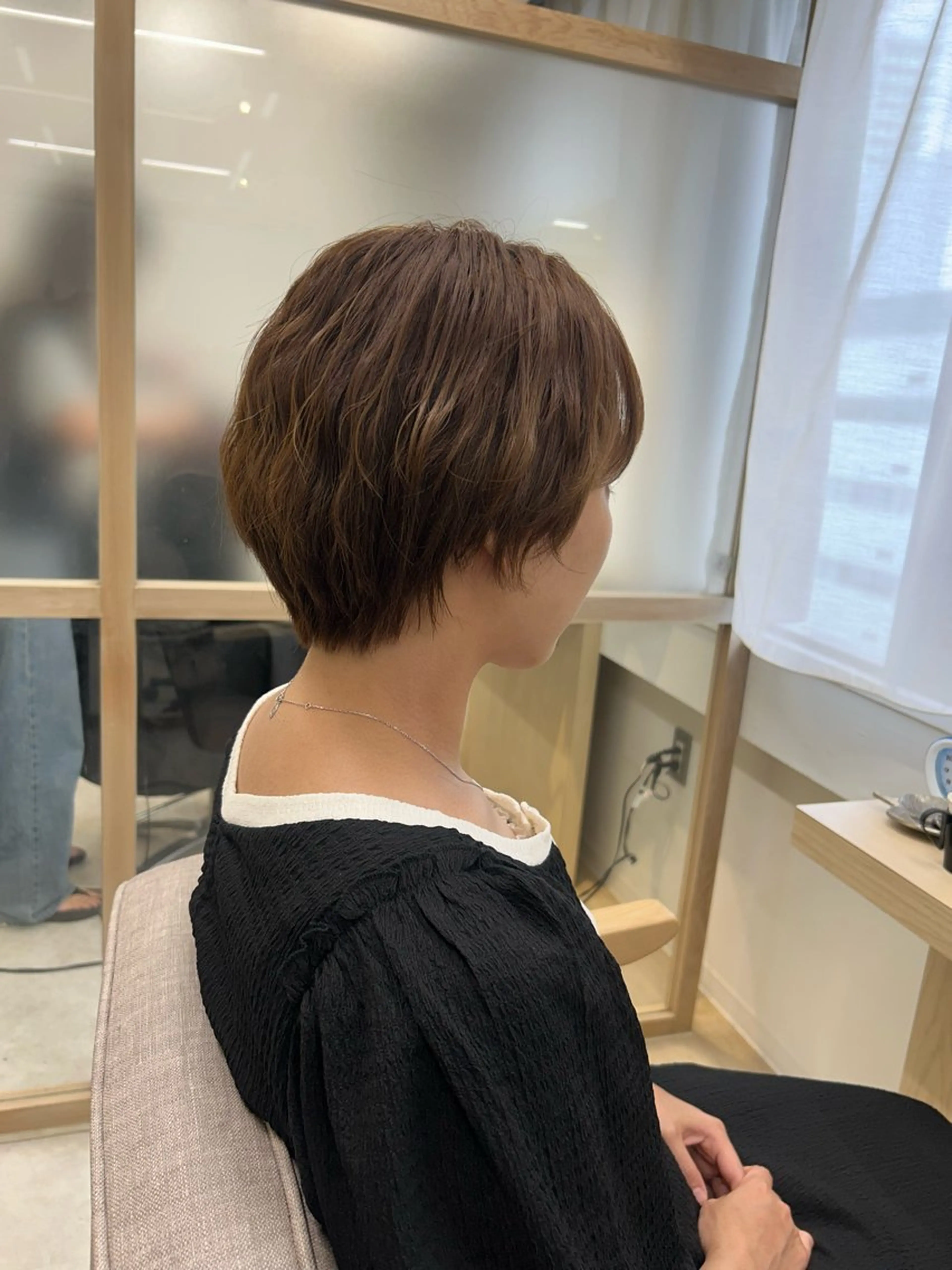 ショート ショートヘア ヘアカラー トリートメント 🍀秋山 桃子🍀のヘアスタイル