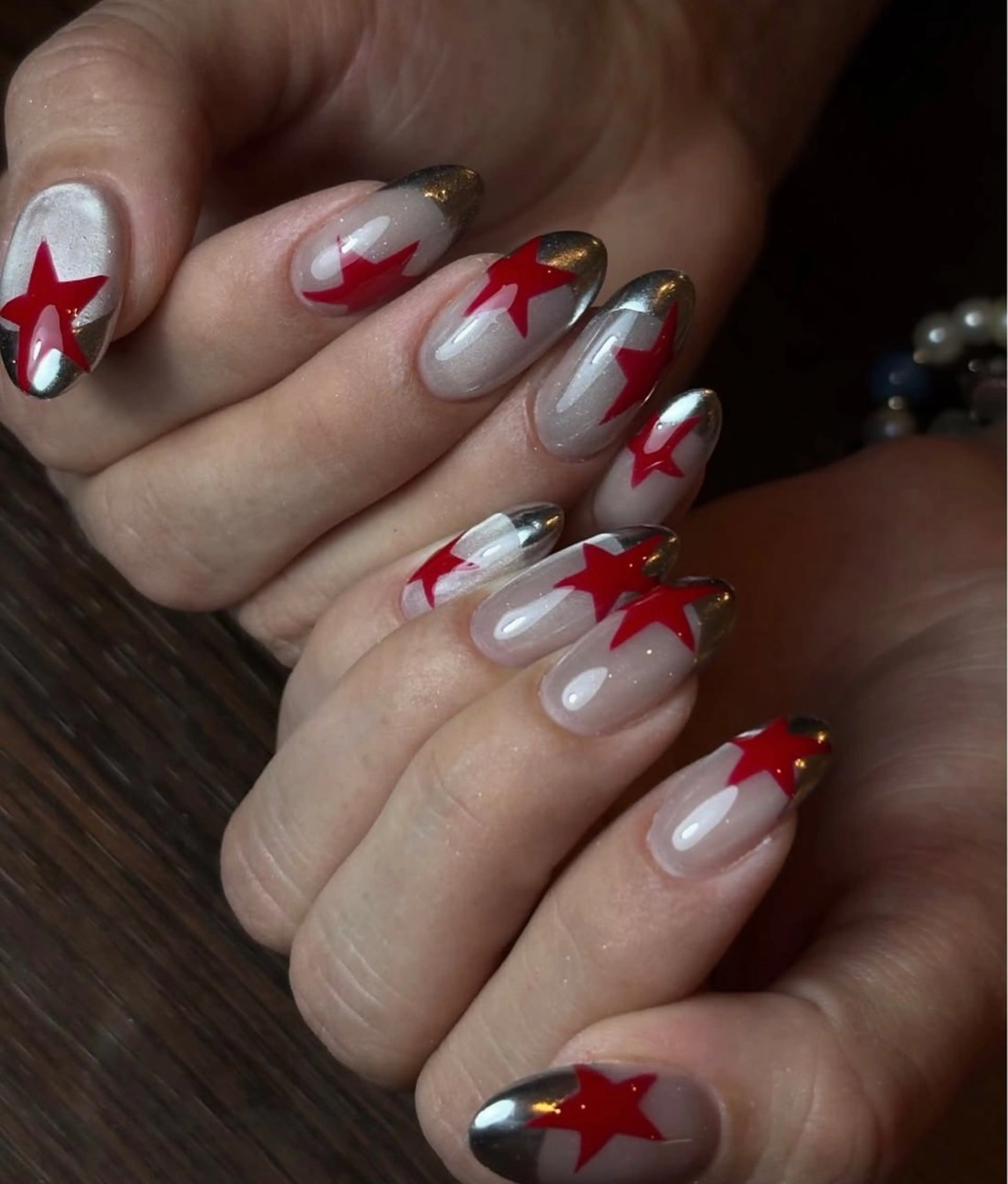 ネイル アートネイル ストーンネイル ネイルチップ ハンドネイル NiJi Nailsのネイルデザイン