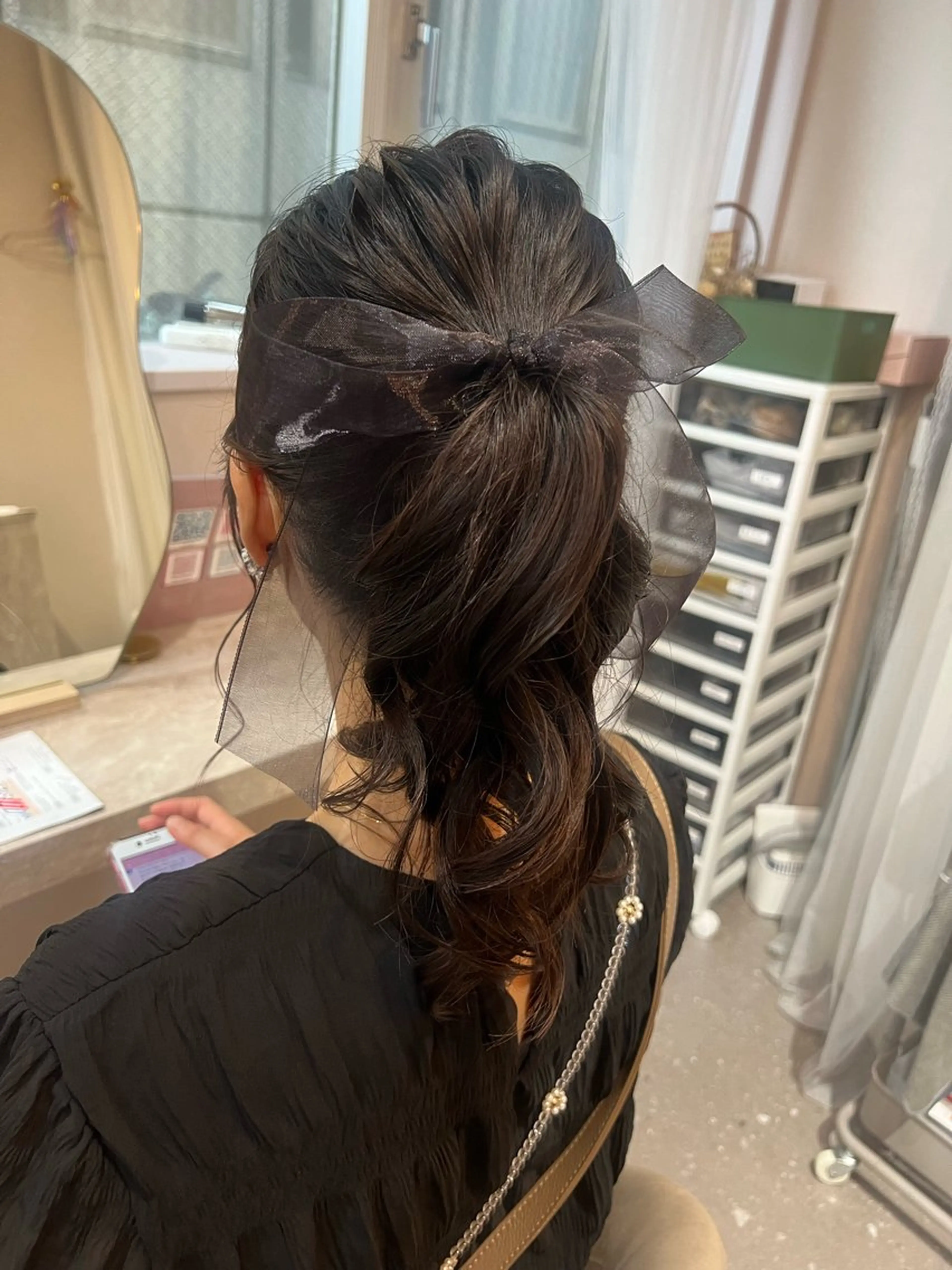 ミディアム Mila misakiのヘアスタイル
