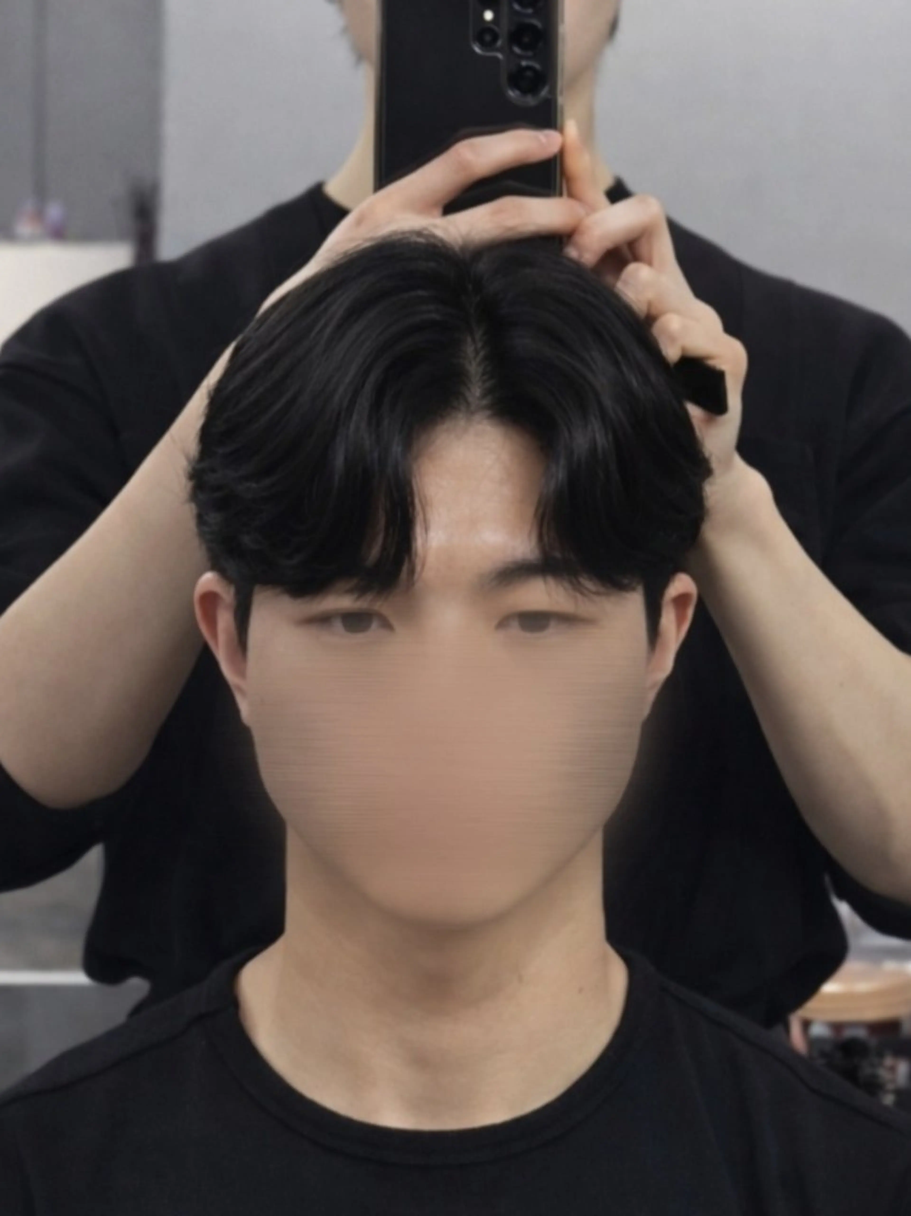 メンズ ダウンパーマ カルマパーマ メンズ韓国風 メンズパーマ カット パーマ 韓国メンズヘア/ コウセイのヘアスタイル