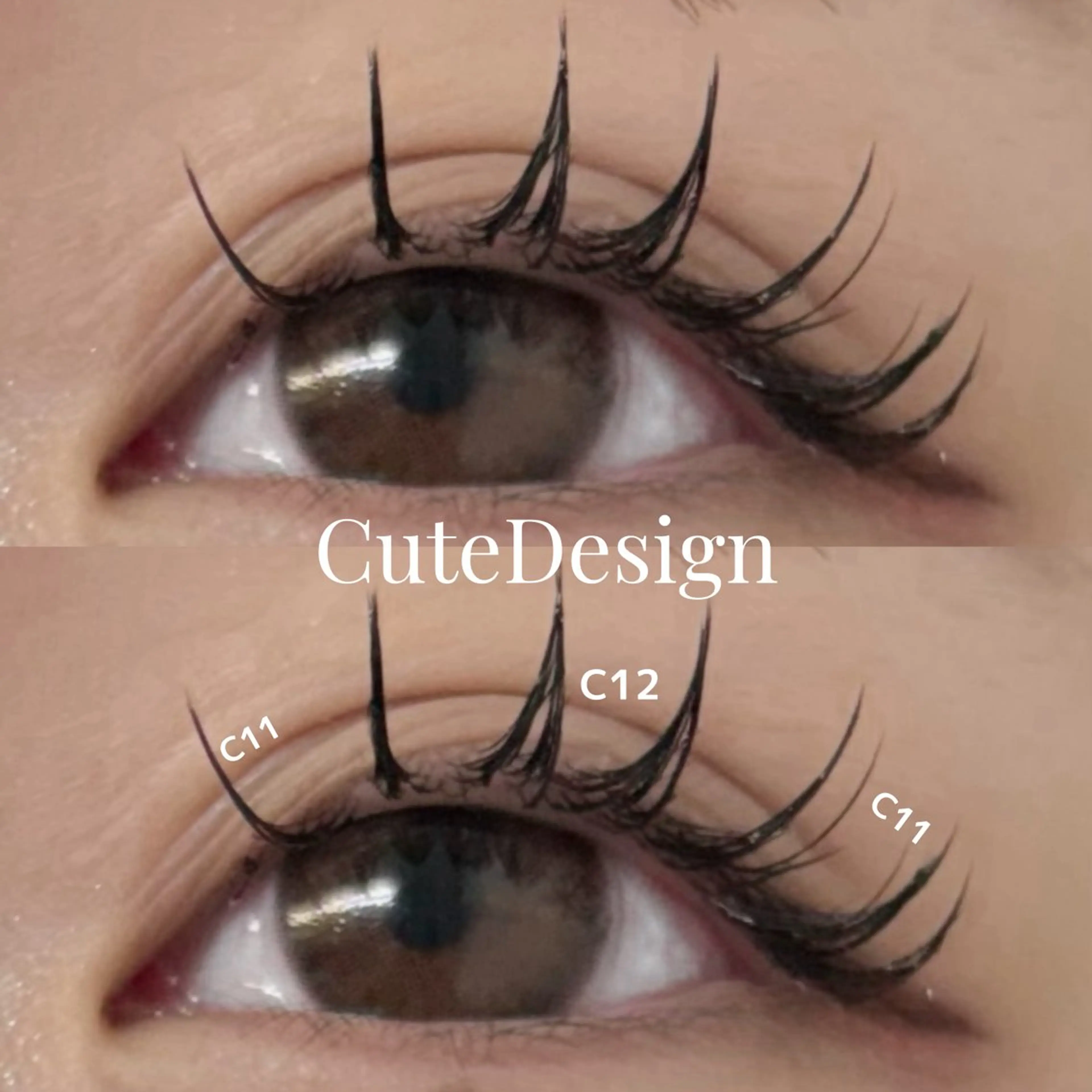 マツエク・マツパ キュート 工藤 柚葉   EYELAのマツエク・マツパデザイン