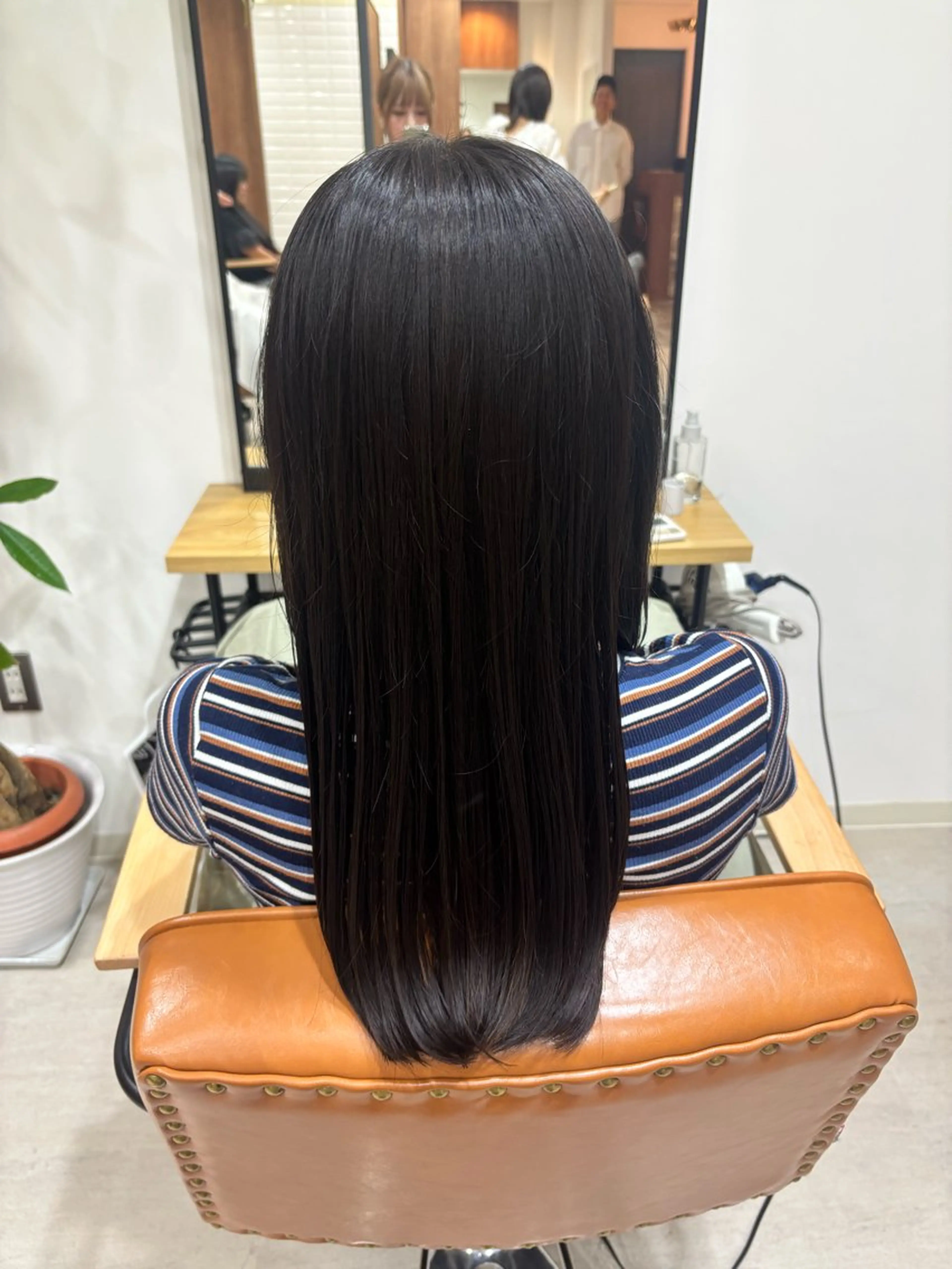 カラー HONOKA/矯正/ ボブ/艶感カラーのヘアスタイル