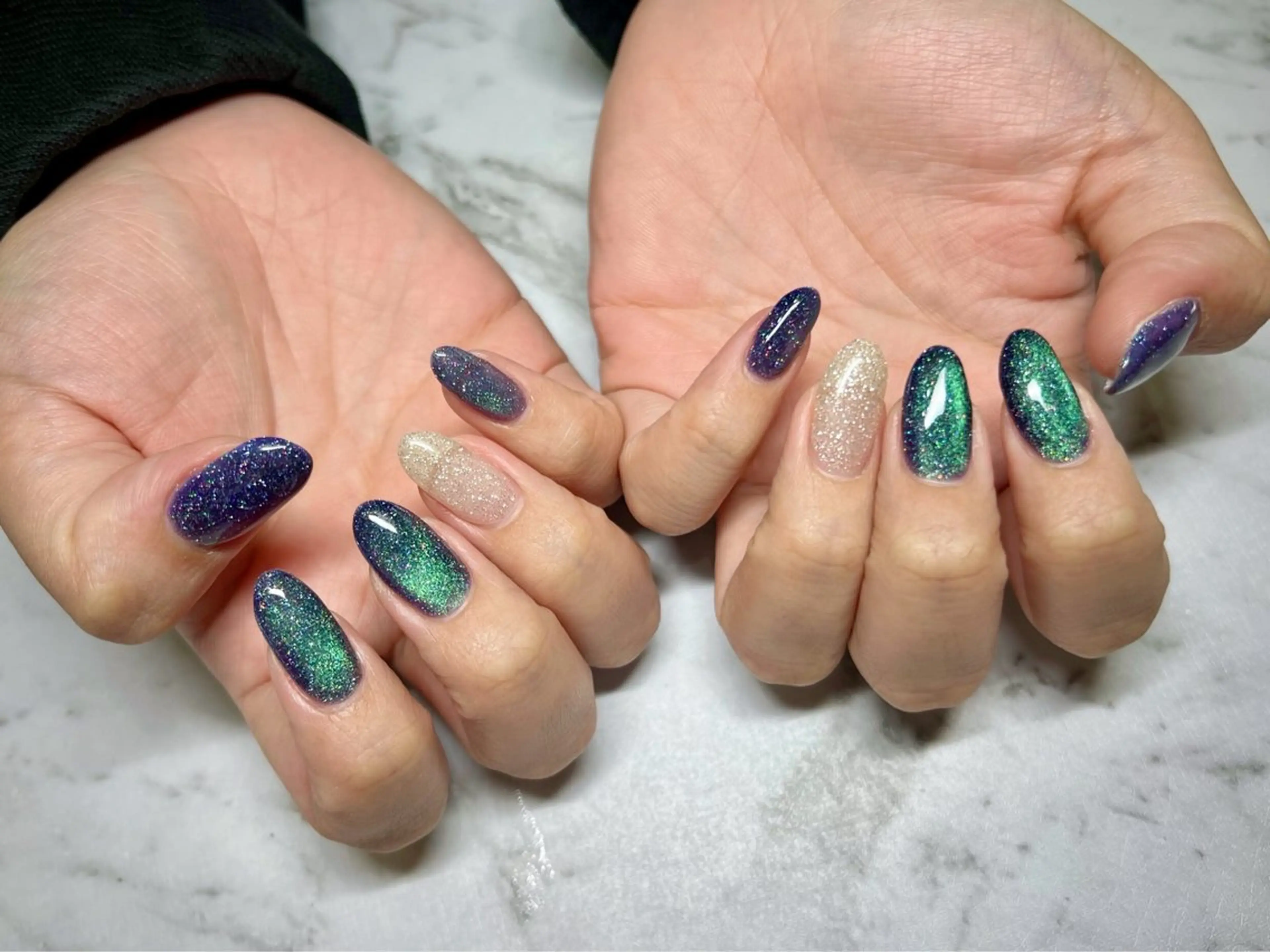 ネイル フラッシュネイル AMULET nail♡RISAのネイルデザイン