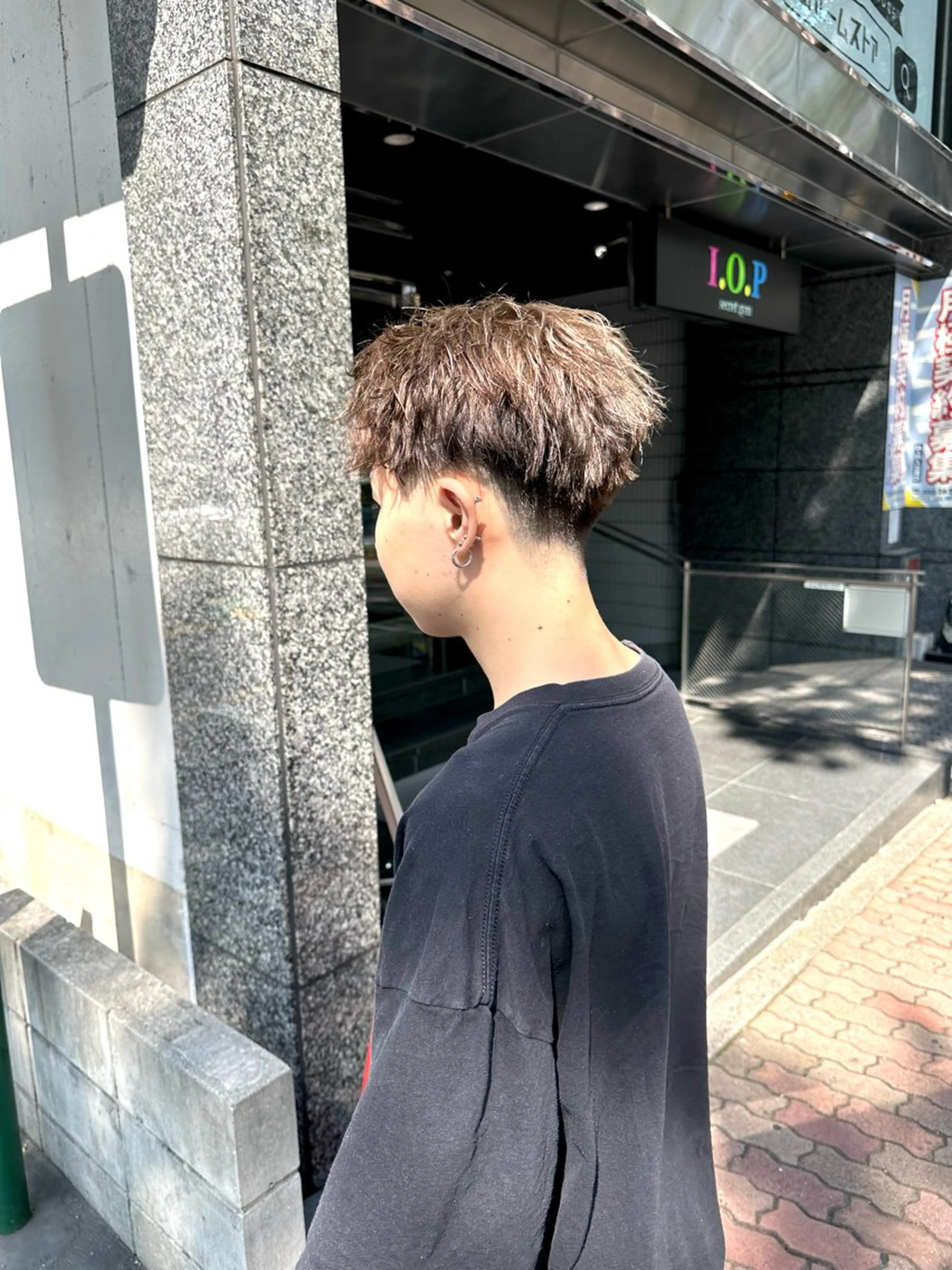 メンズ マッシュ メンズパーマ メンズツイストパーマ 波巻きパーマ ツイストパーマ カット ヘアカラー パーマ トリートメント 骨格補正施術/メンズ 専門美容師/YUYAのヘアスタイル