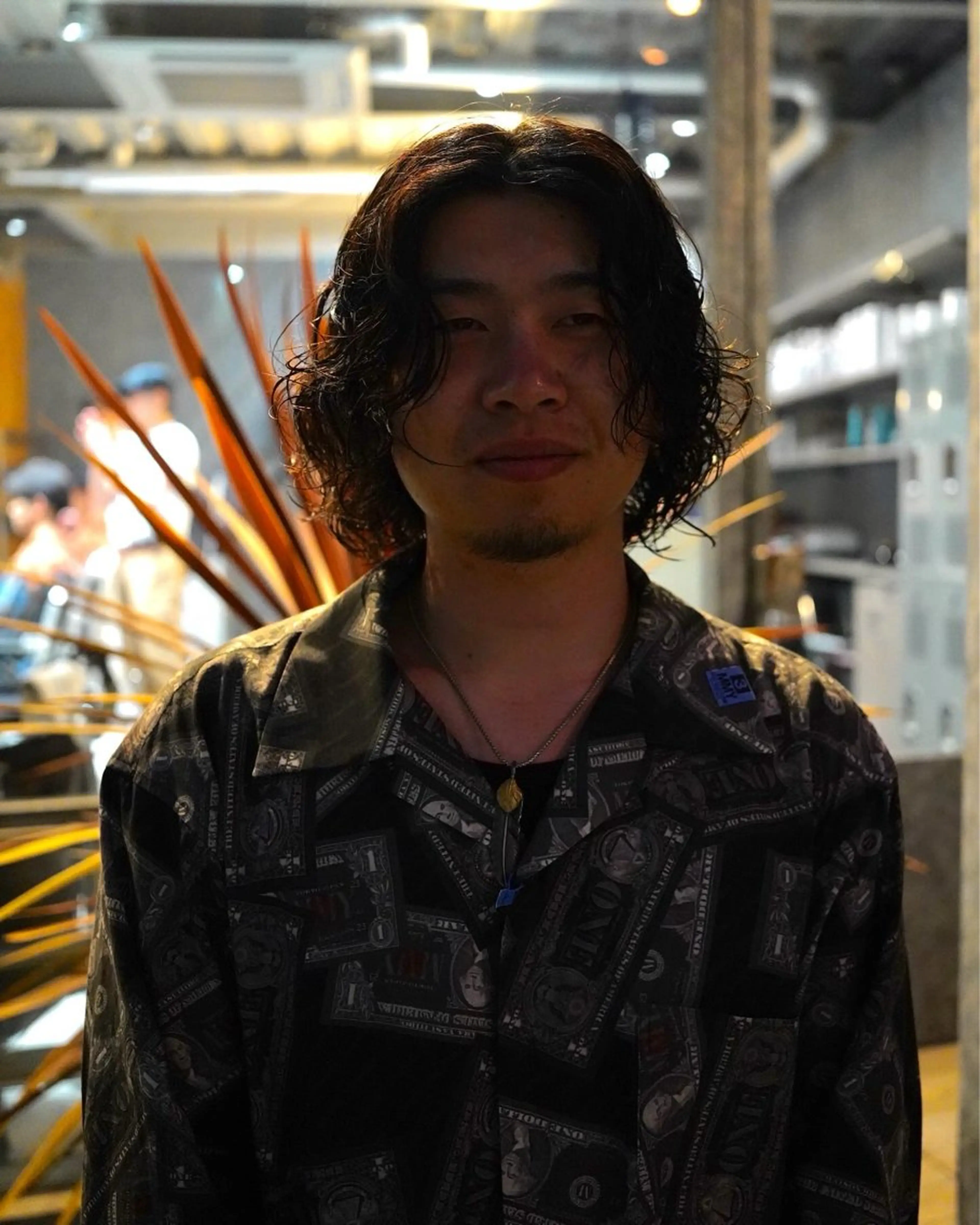 ミディアム パーマ メンズ ミディアムパーマ メンズパーマ スパイラルパーマ スパイキーショート /パーマ/山本孝明のヘアスタイル