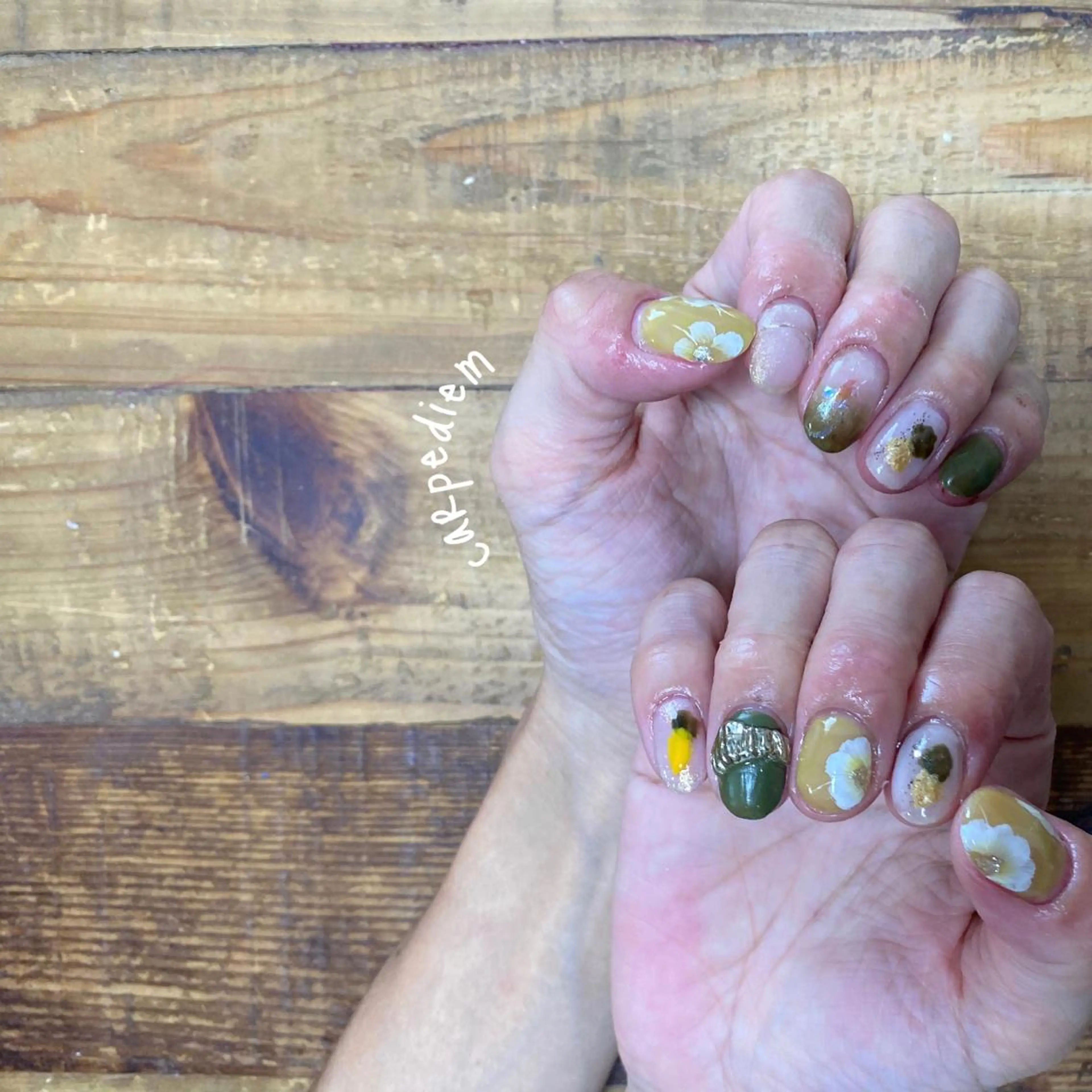 ネイル 城東区ネイルサロン carpediemのネイルデザイン